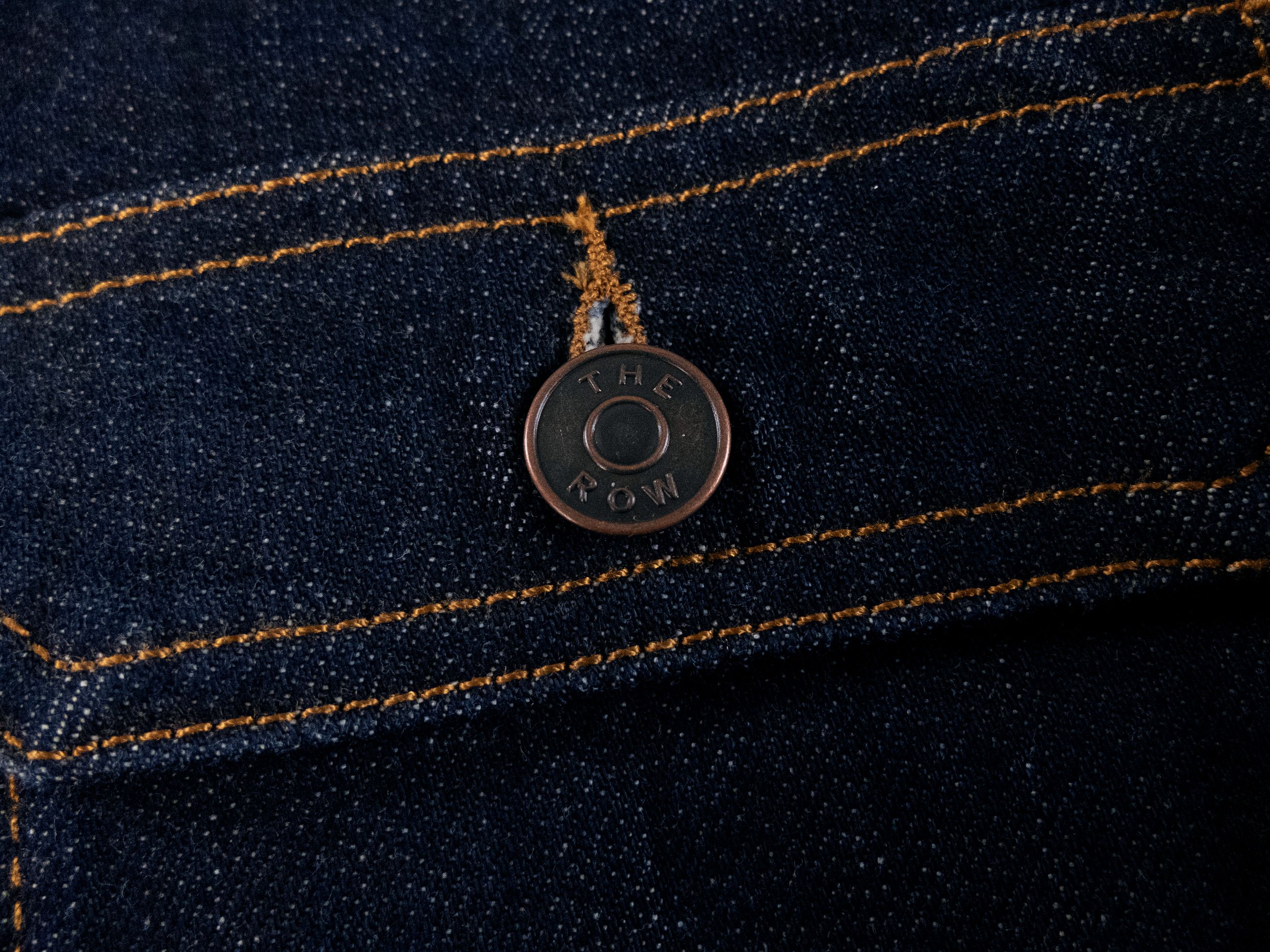 The Row THE ROW Ness navy blue oversized denim jacket Large q Size L / US 10 / IT 46 - 6 Thumbnail