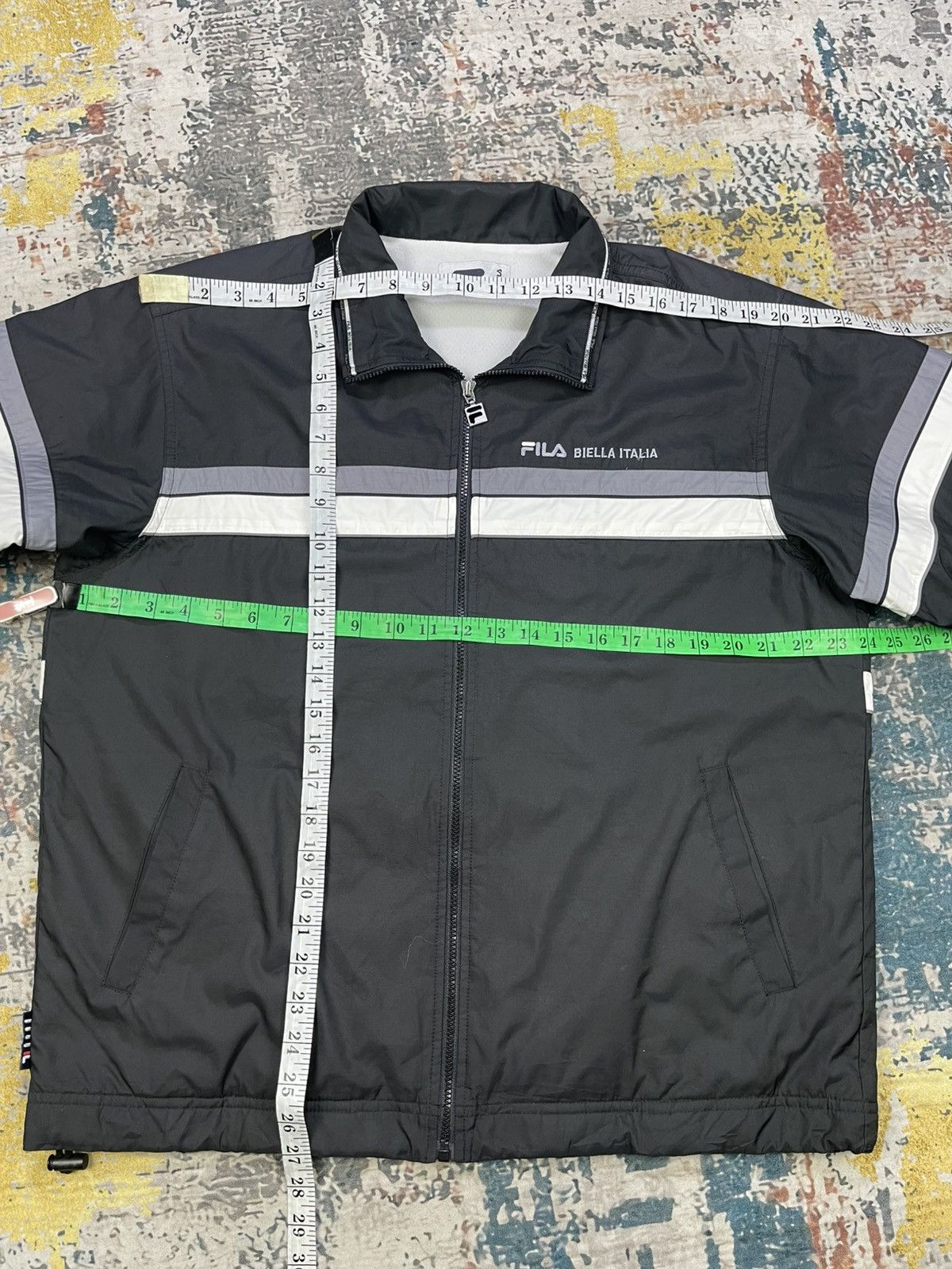 Fila Vintage Fila Biella Italia Back Hit Track Top Jacket Size US M / EU 48-50 / 2 - 9 Thumbnail