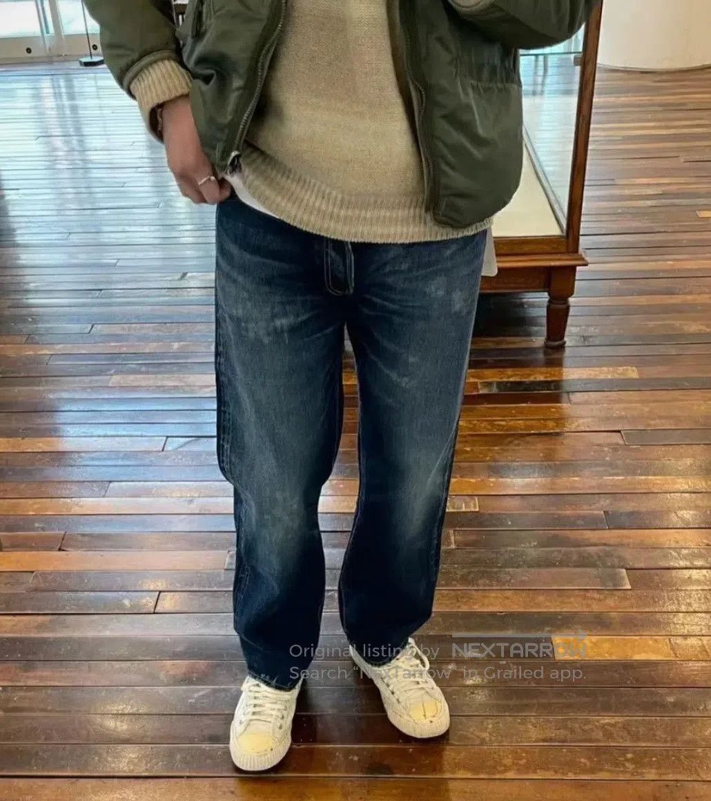Visvim Visvim Social Sculpture Damaged Denim Pants. Size US 34 / EU 50 - 3 Thumbnail