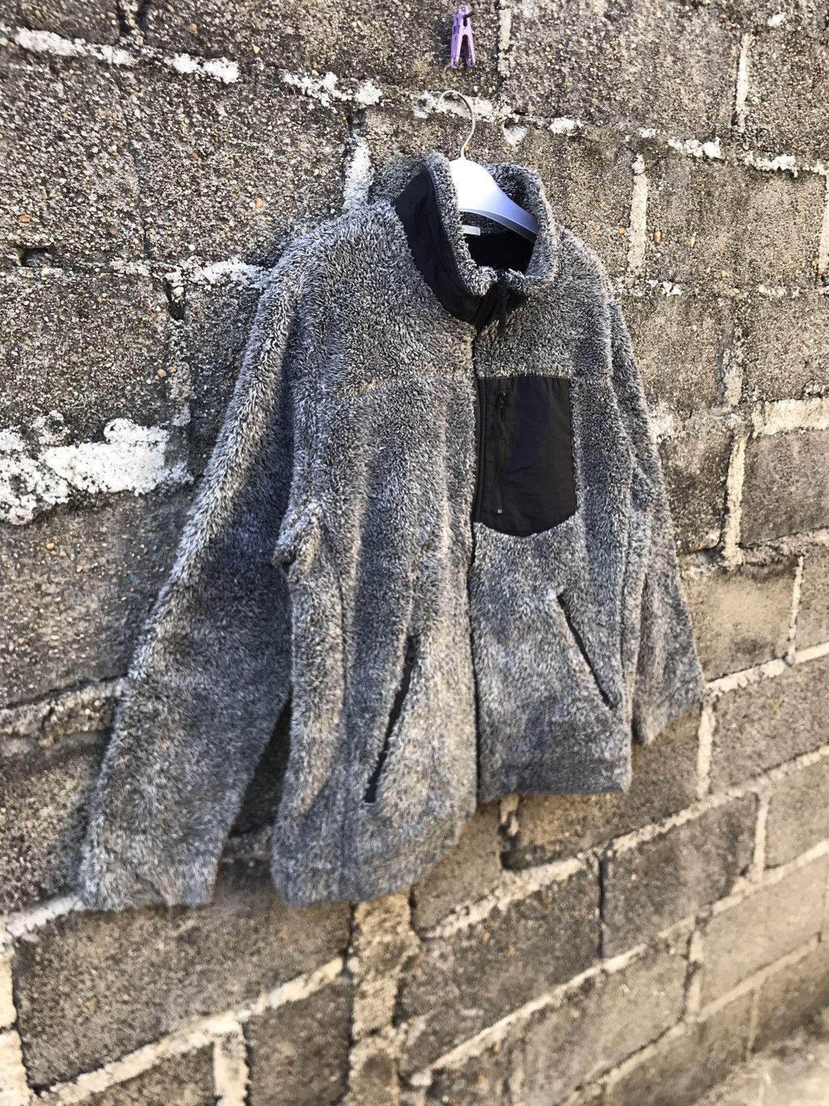 GU × Japanese Brand 🌟Gu Outdoor style Deep Pile Fleece Zipper Sweater Jacket Size US M / EU 48-50 / 2 - 2 Thumbnail
