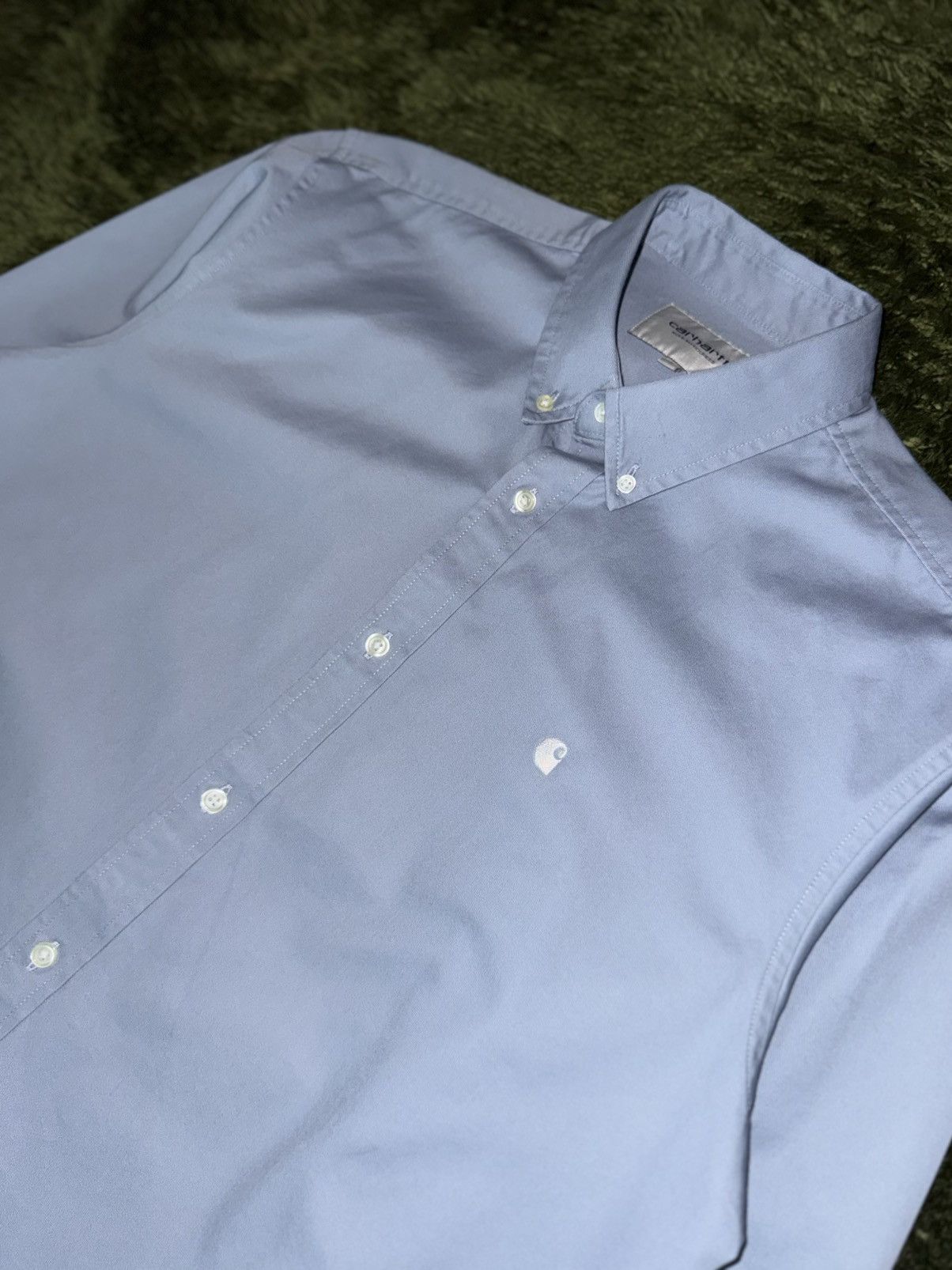 Carhartt Wip [L] Carhartt WIP Madison Classic Shirt Sky Blue Size US L / EU 52-54 / 3 - 2 Thumbnail