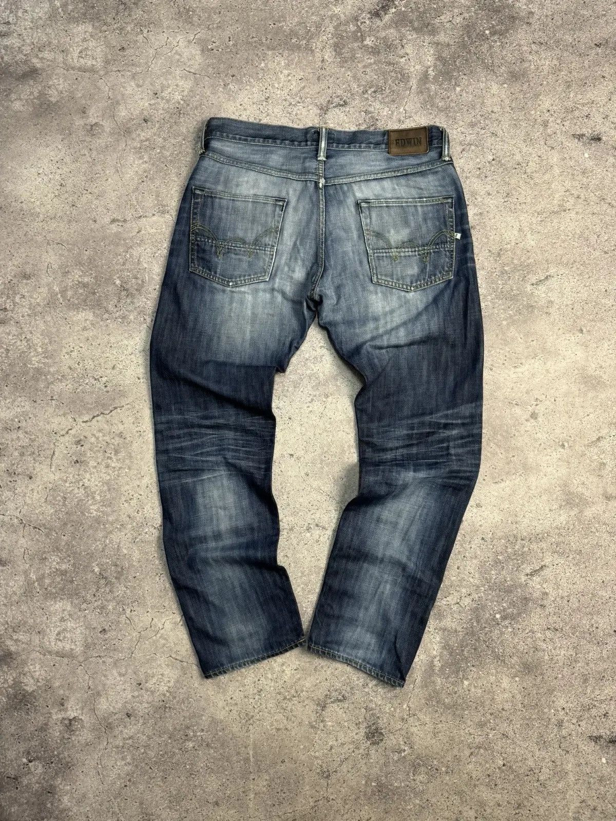 Edwin × Japanese Brand Vintage Edwin Light Wash Faded Denim Jeans Pants Japan W34 Size US 34 / EU 50 - 10 Thumbnail