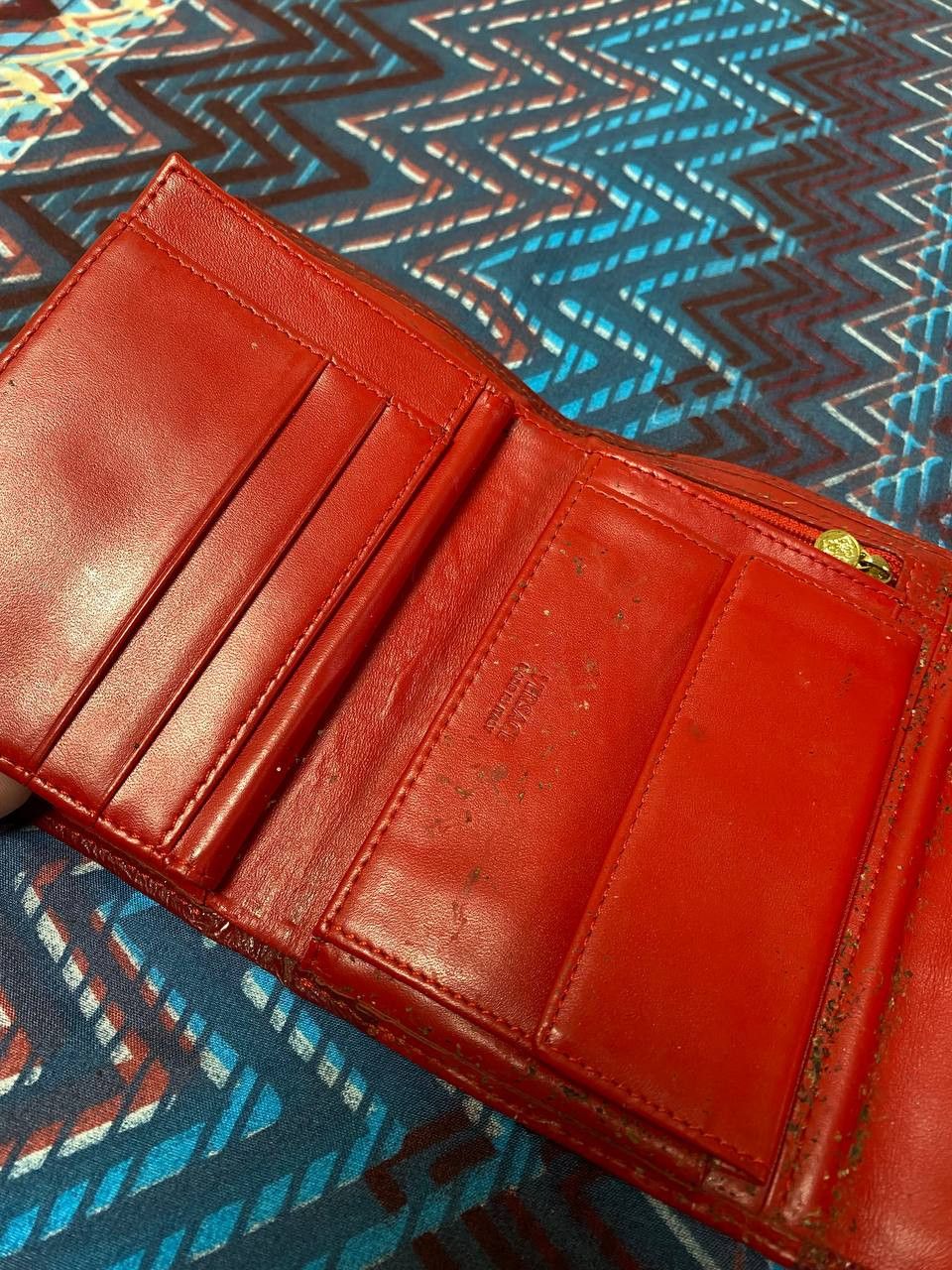 Versace Versace Grained Leather Medusa Wallet Size ONE SIZE - 8 Thumbnail