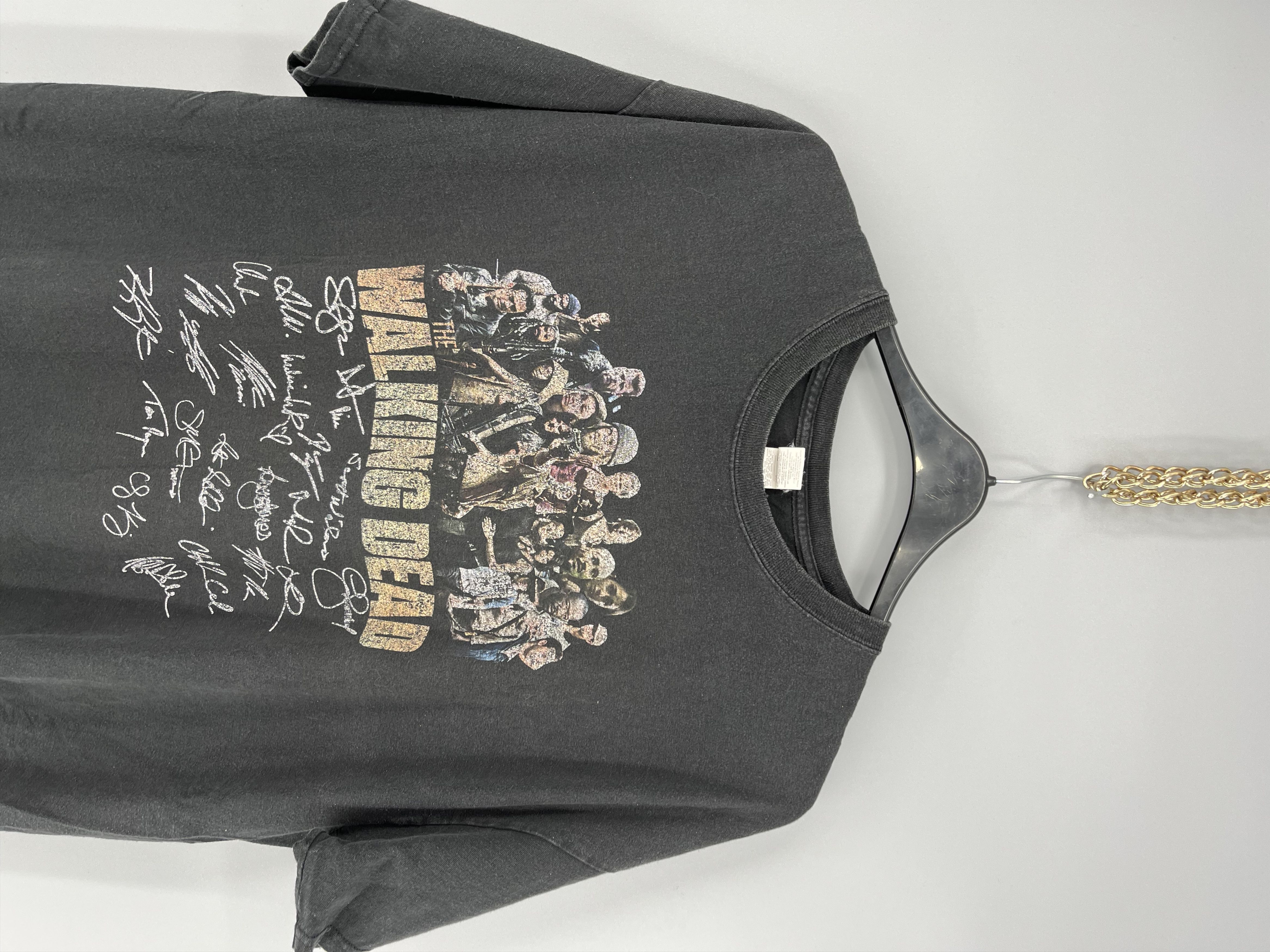 Vintage Vintage Y2K The Walking Dead RARE! Dead Face Size US XXL / EU 58 / 5 - 6 Thumbnail