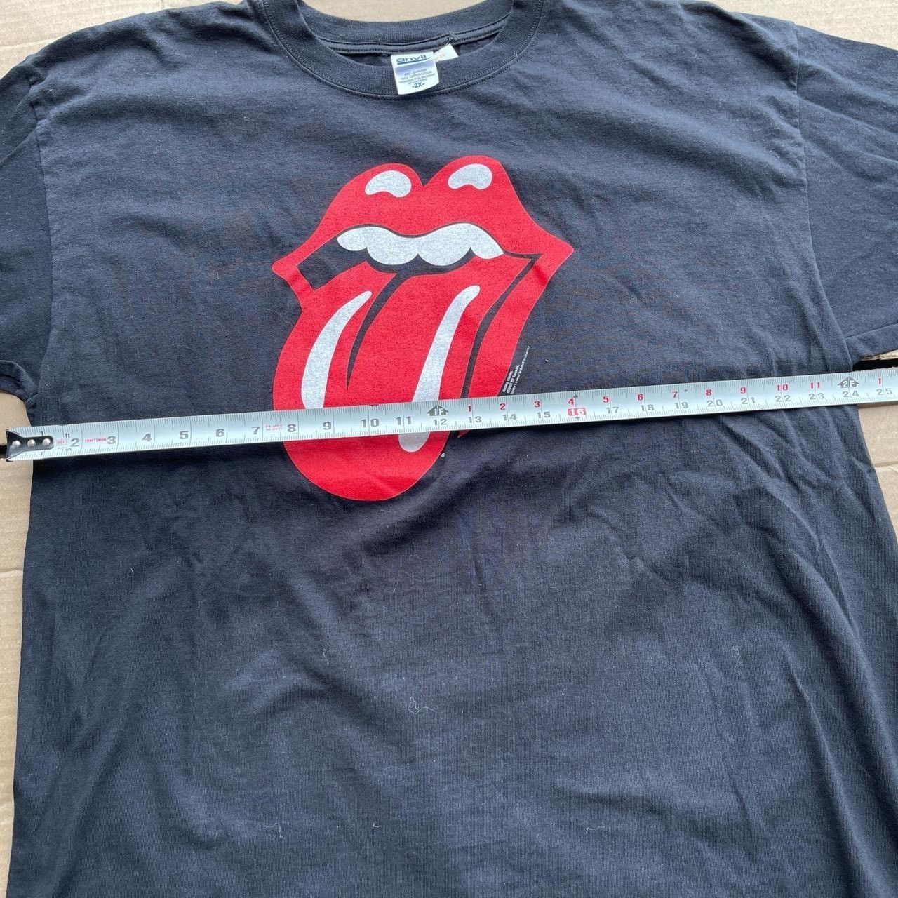 Vintage Vintage Y2K 2002 Rolling Stones Tongue logo tee Size US XXL / EU 58 / 5 - 5 Thumbnail