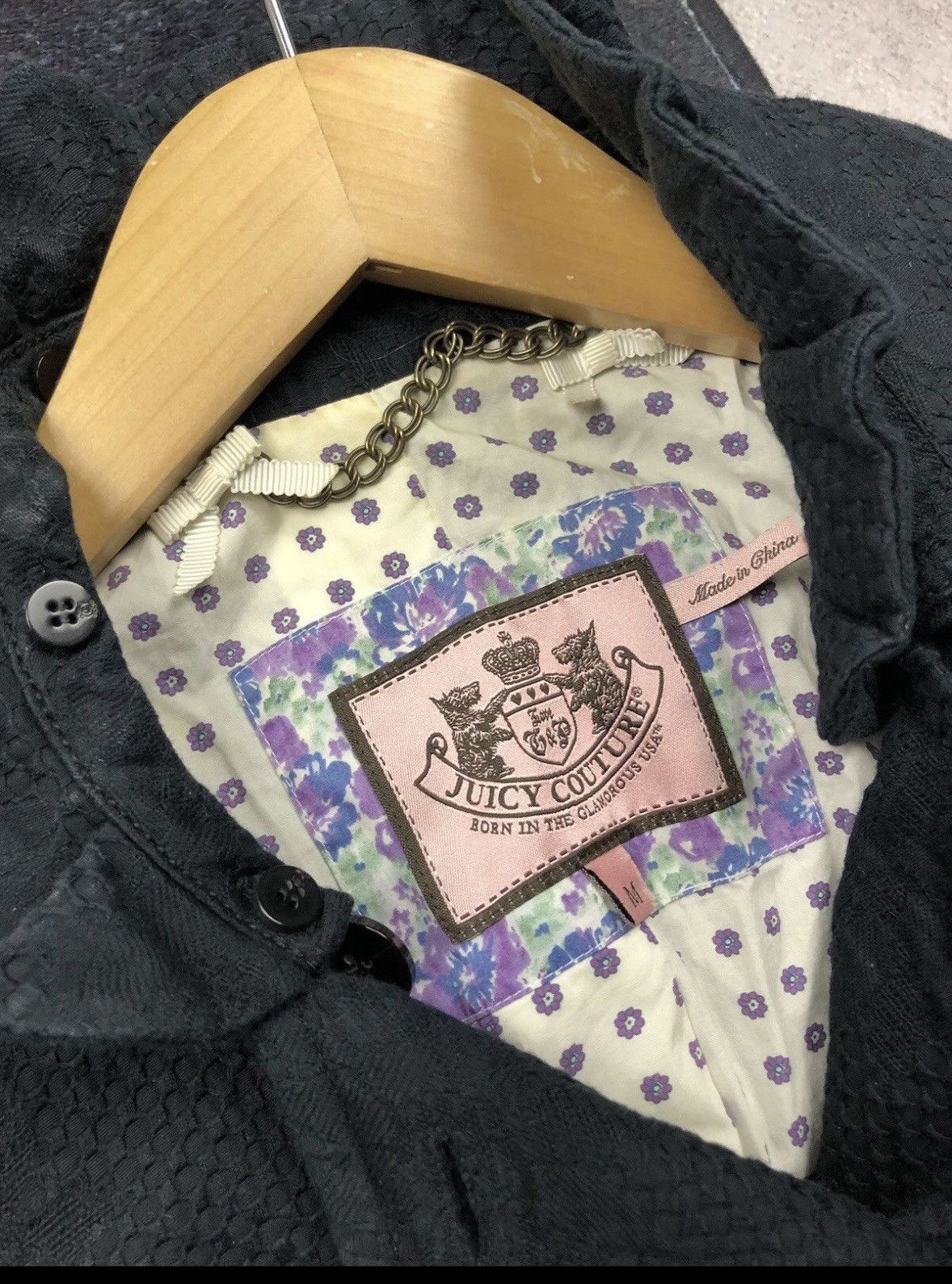 Juicy Couture JUICY COUTURE Vintage England Style Luxury Coat Streetwear Size M / US 6-8 / IT 42-44 - 6 Thumbnail