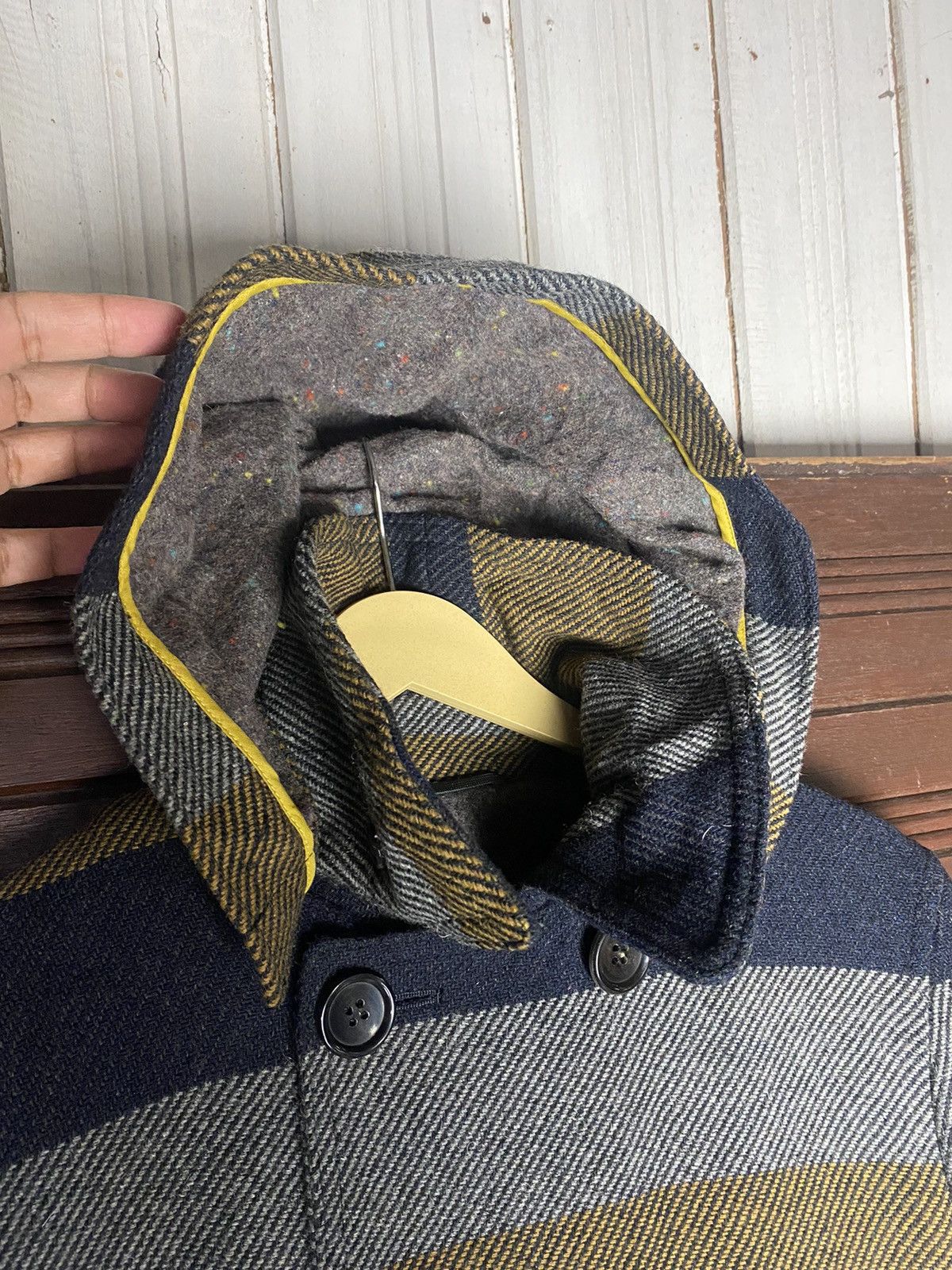 Japanese Brand Inpatchthys kerri Stripe Like Kapital Jacket Size US M / EU 48-50 / 2 - 9 Thumbnail
