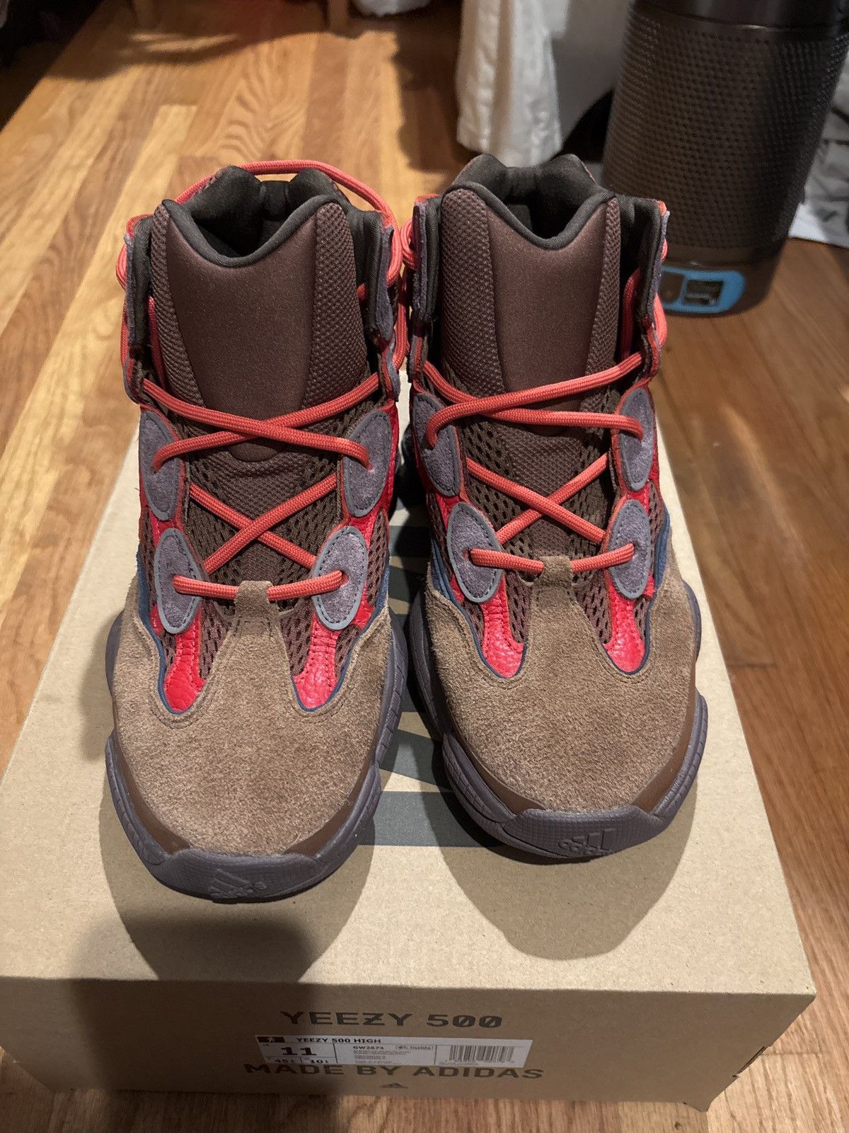 Adidas × Yeezy Adidas Yeezy 500 high sumac size 11 Size US 11 / EU 44 - 7 Thumbnail