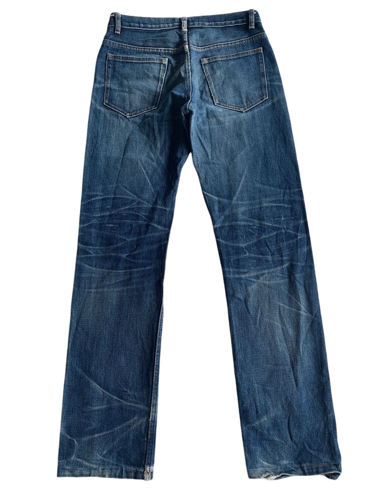 A.P.C. × Japanese Brand × Vintage A.P.C Selvedge Distressed Denim Size US 29 - 2 Thumbnail