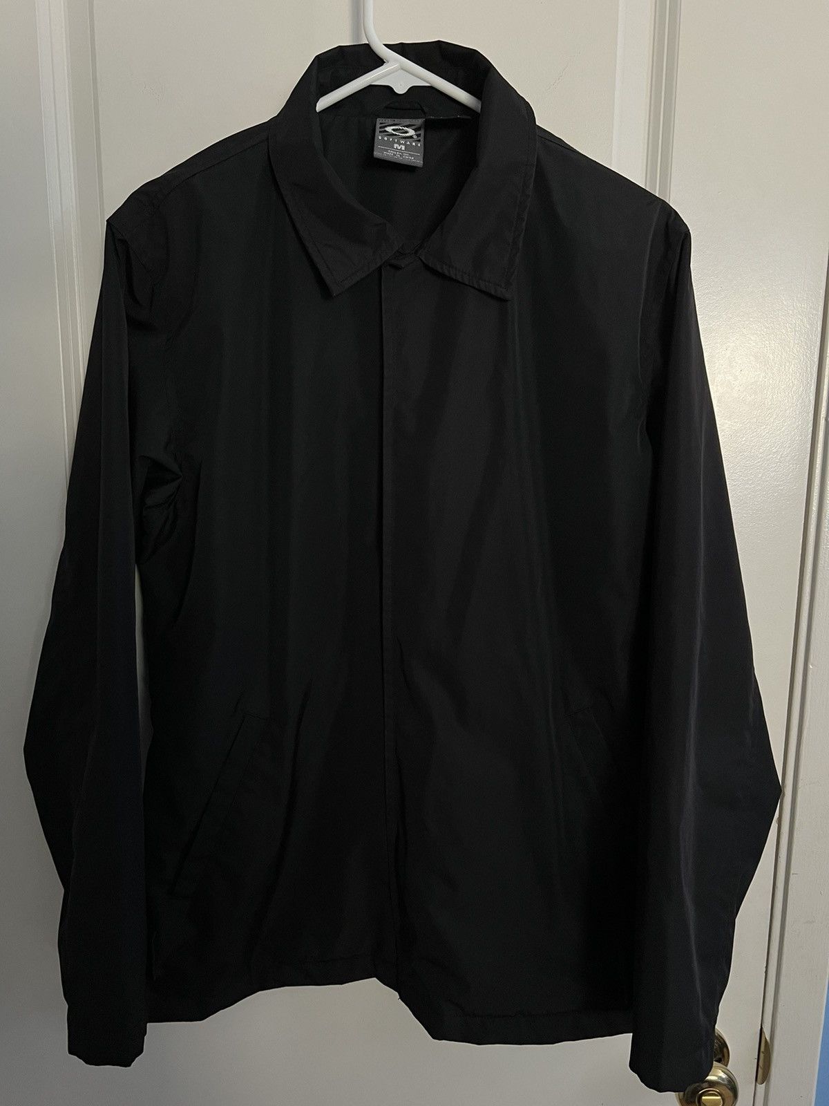 Oakley × Vintage Vintage Oakley Software Black Coach Jacket Medium Size US M / EU 48-50 / 2 - 1 Thumbnail