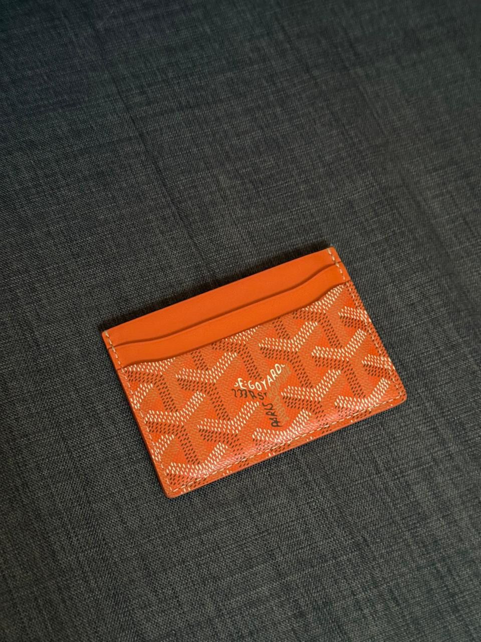 Goyard St Sulpice Cardholder Orange
