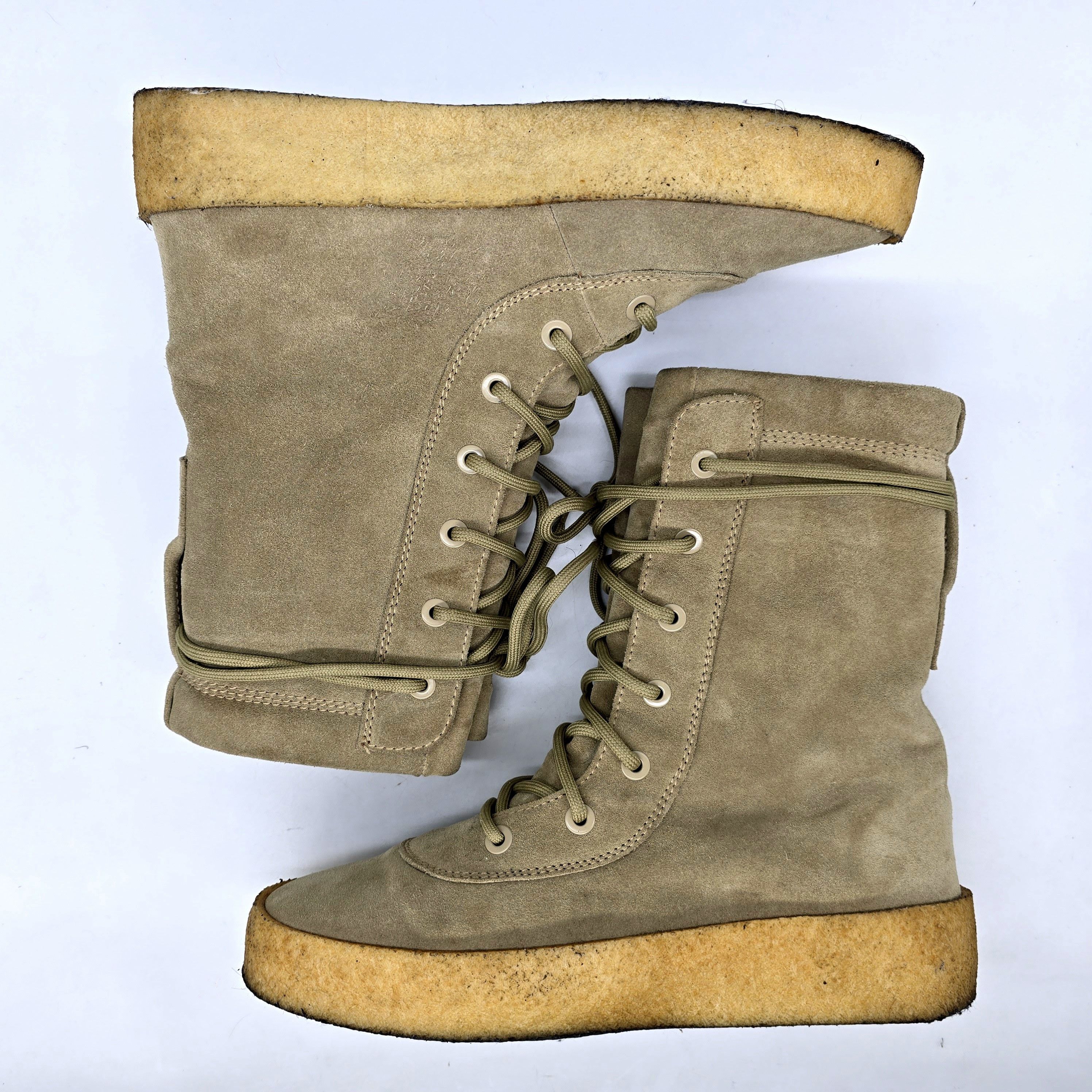 Yeezy Yeezy - Season 2 Crepe Boots - Taupe Size US 10 / EU 43 - 6 Thumbnail