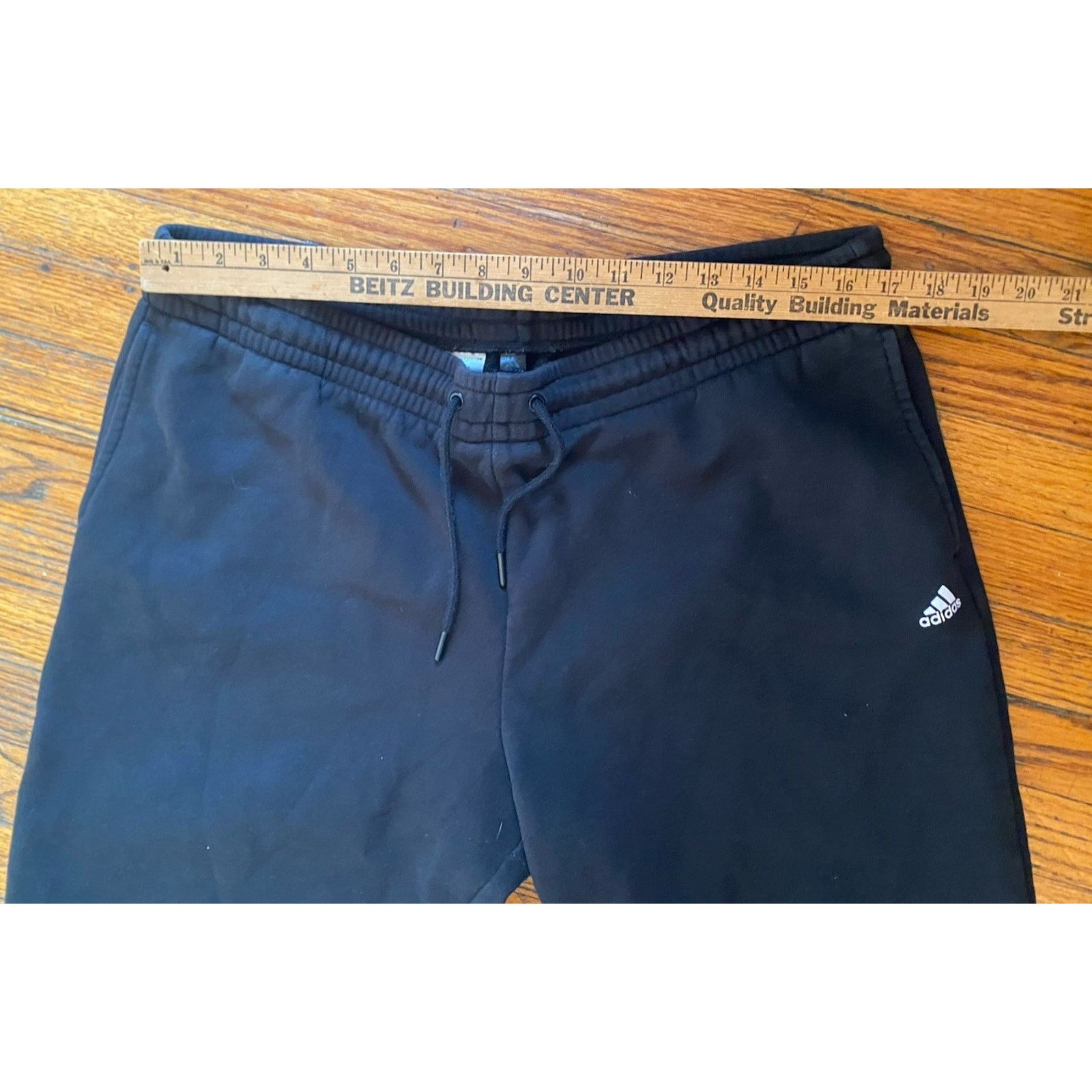 Adidas Adidas Joggers Sweatpants Men’s Women’s XL Black Pockets Size US 36 / EU 52 - 5 Thumbnail