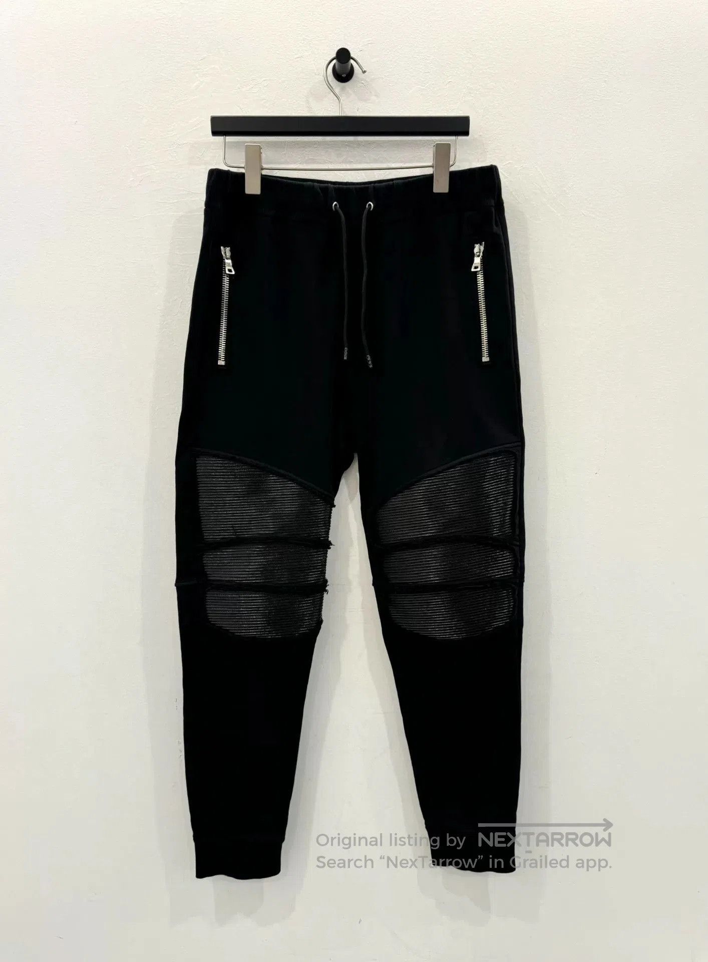 Balmain balmain black logo athletic sweatpants. Size US 32 / EU 48 - 1 Thumbnail