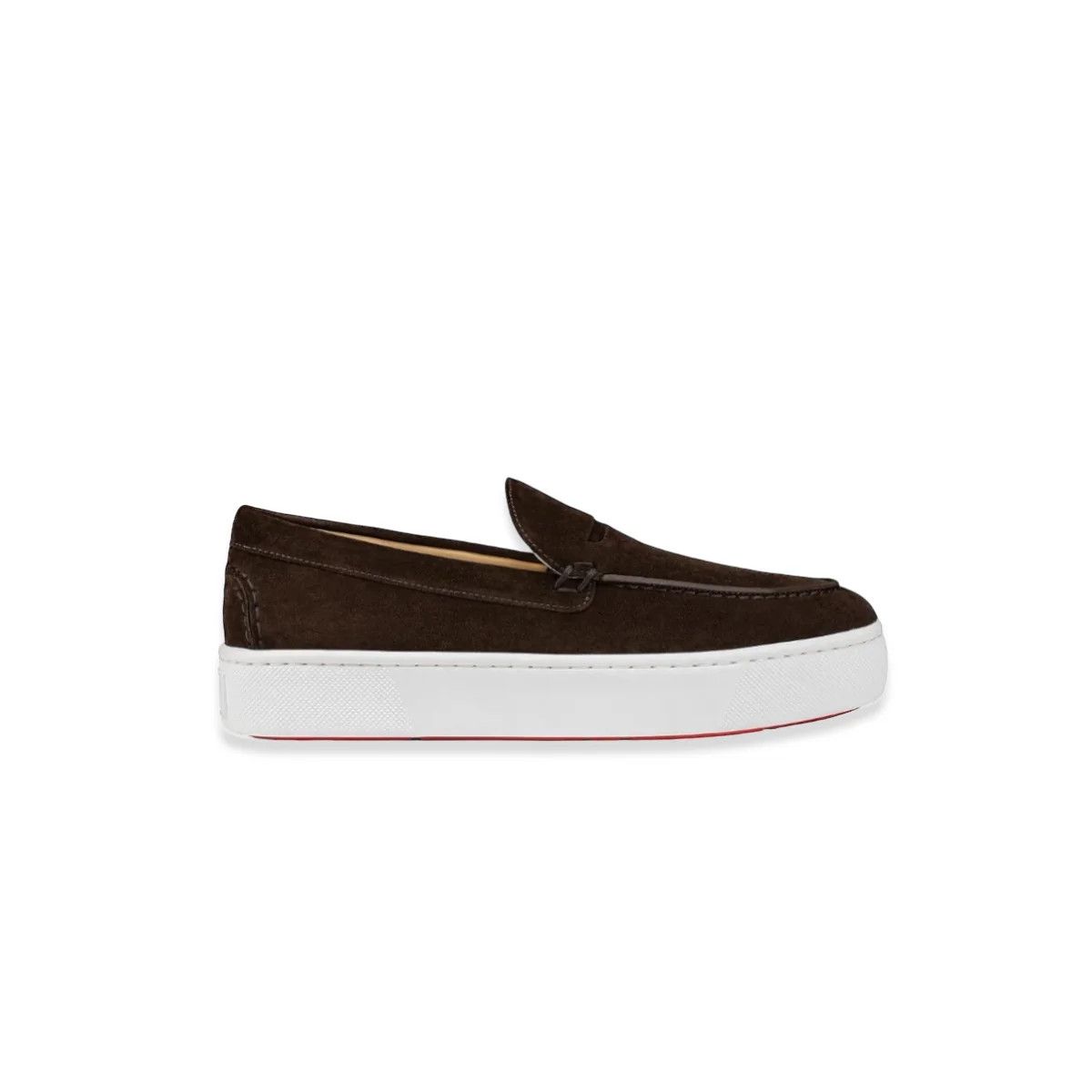 Christian Louboutin o1s1wg110925 Sneakers in Coffee Size US 7 / EU 40 - 1 Thumbnail
