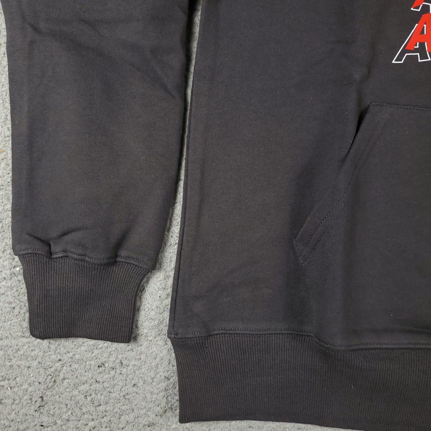 Vintage Atmos Hoodie Mens Medium Gray Pullover Graphic Drawstring Classic Outdoor Size US M / EU 48-50 / 2 - 4 Thumbnail