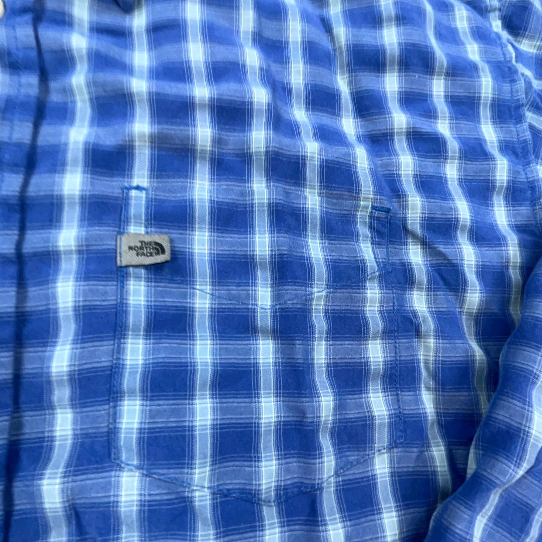 The North Face The North Face Shirt Men Medium Blue Button Up Plaid Hiking Camp Adult Tartan Size US M / EU 48-50 / 2 - 4 Thumbnail