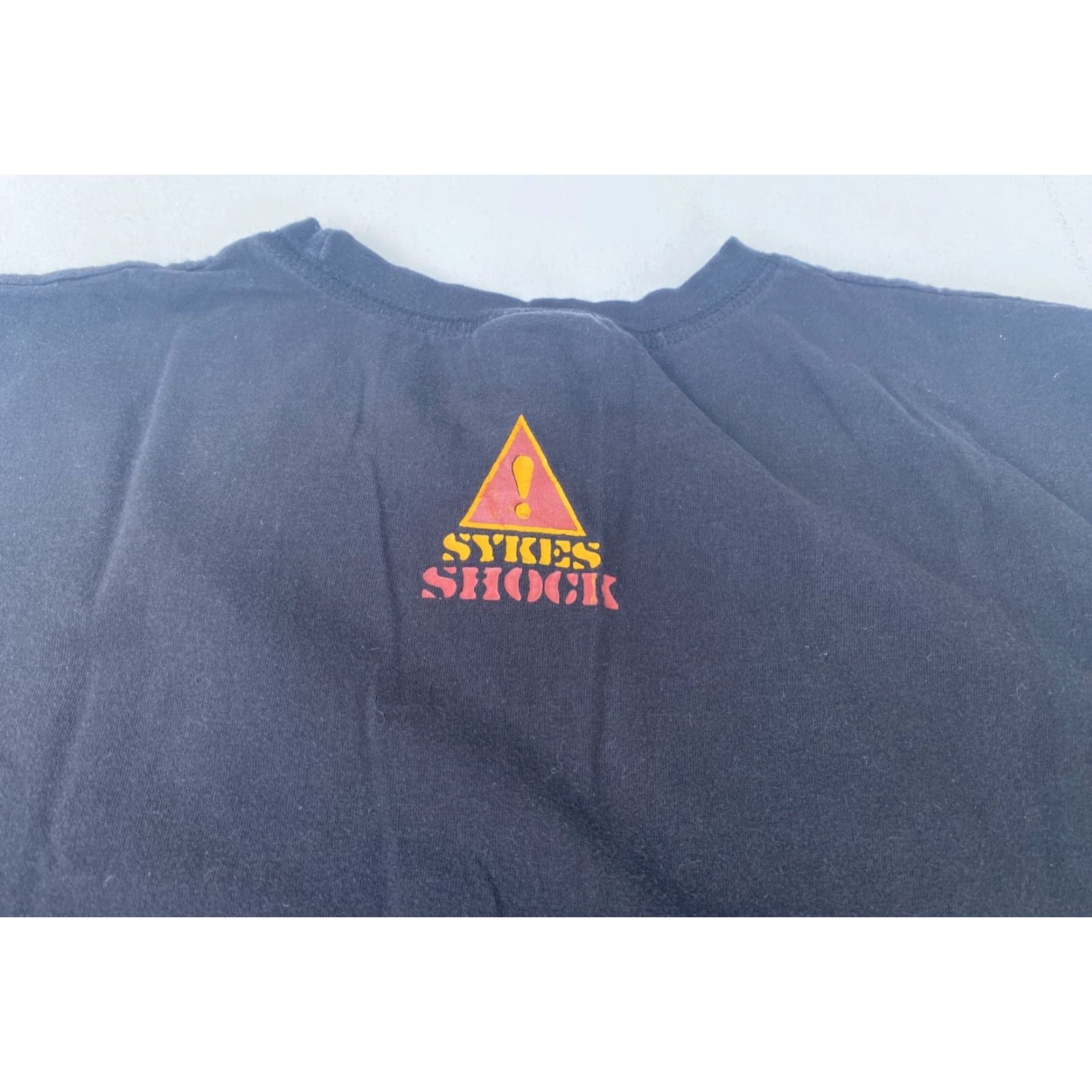 Levi's Levi's Sykes T-Shirt Men's Vintage 90s Double-Sided XL Black Crew Neck Short Sleeve Graphic** Size US XL / EU 56 / 4 - 4 Thumbnail