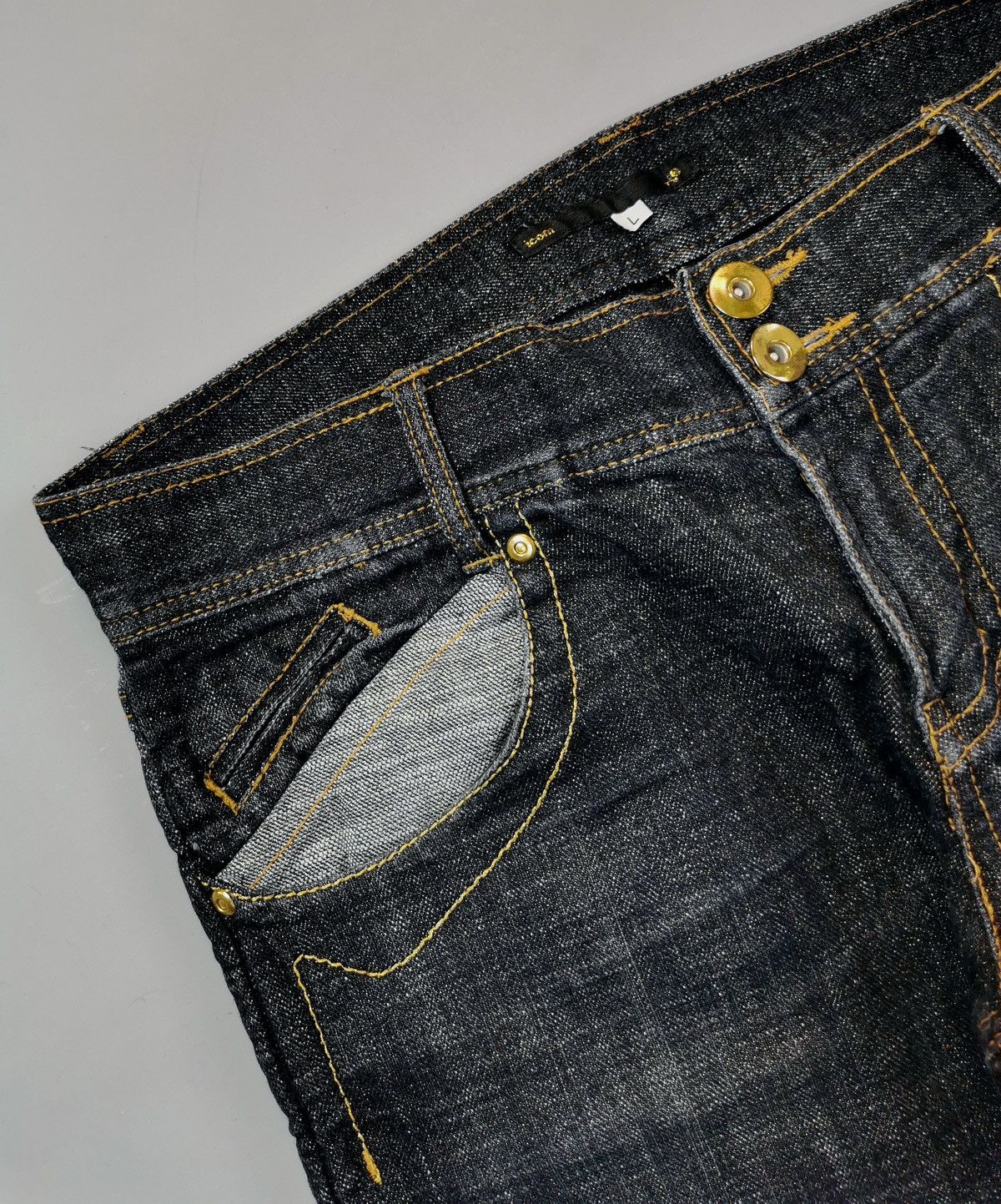 If Six Was Nine × Japanese Brand Icom Jeans (LG76) Size US 33 - 5 Thumbnail