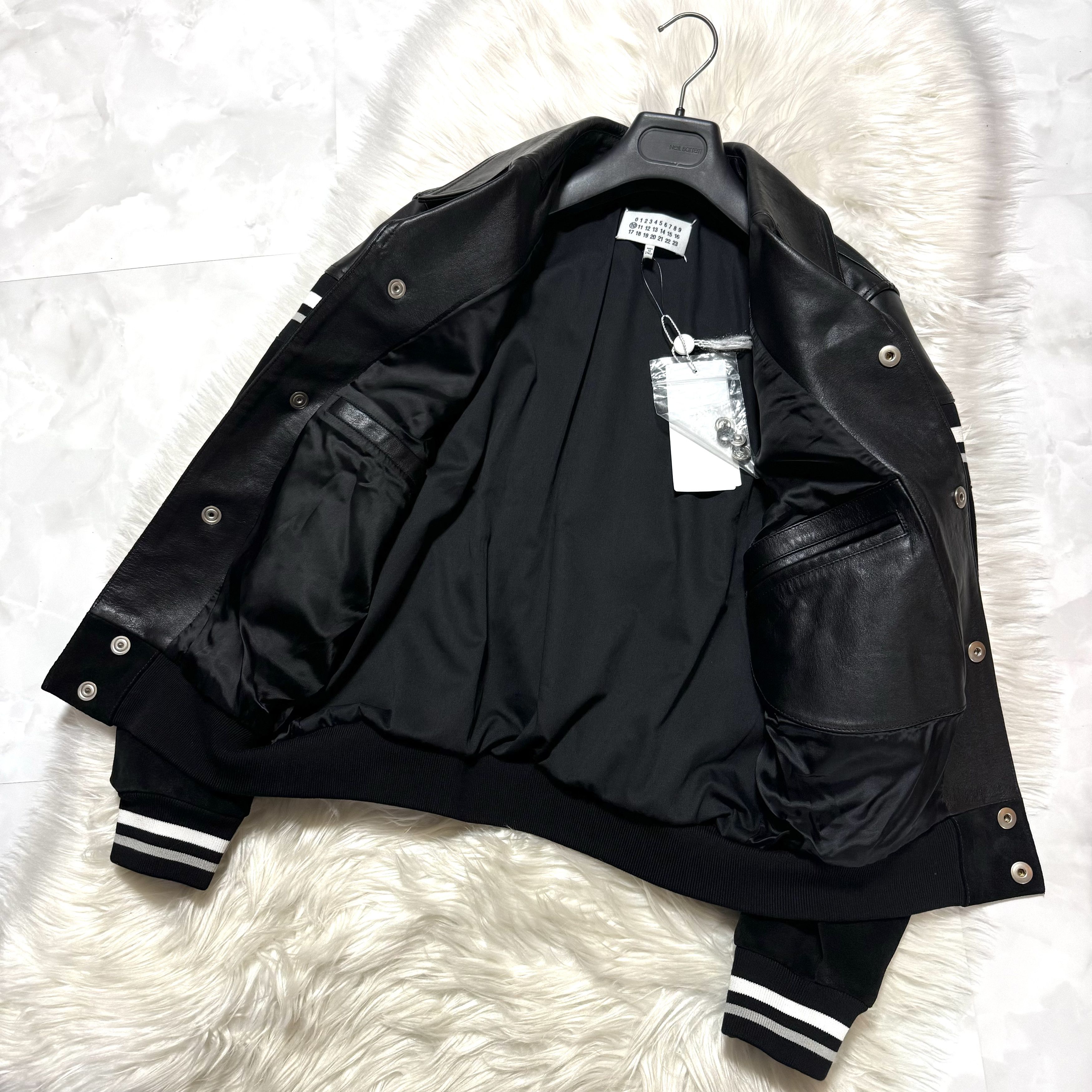 Maison Margiela brand new Maison Margiela No10 suede leather jacket Black Size US S / EU 44-46 / 1 - 10 Thumbnail