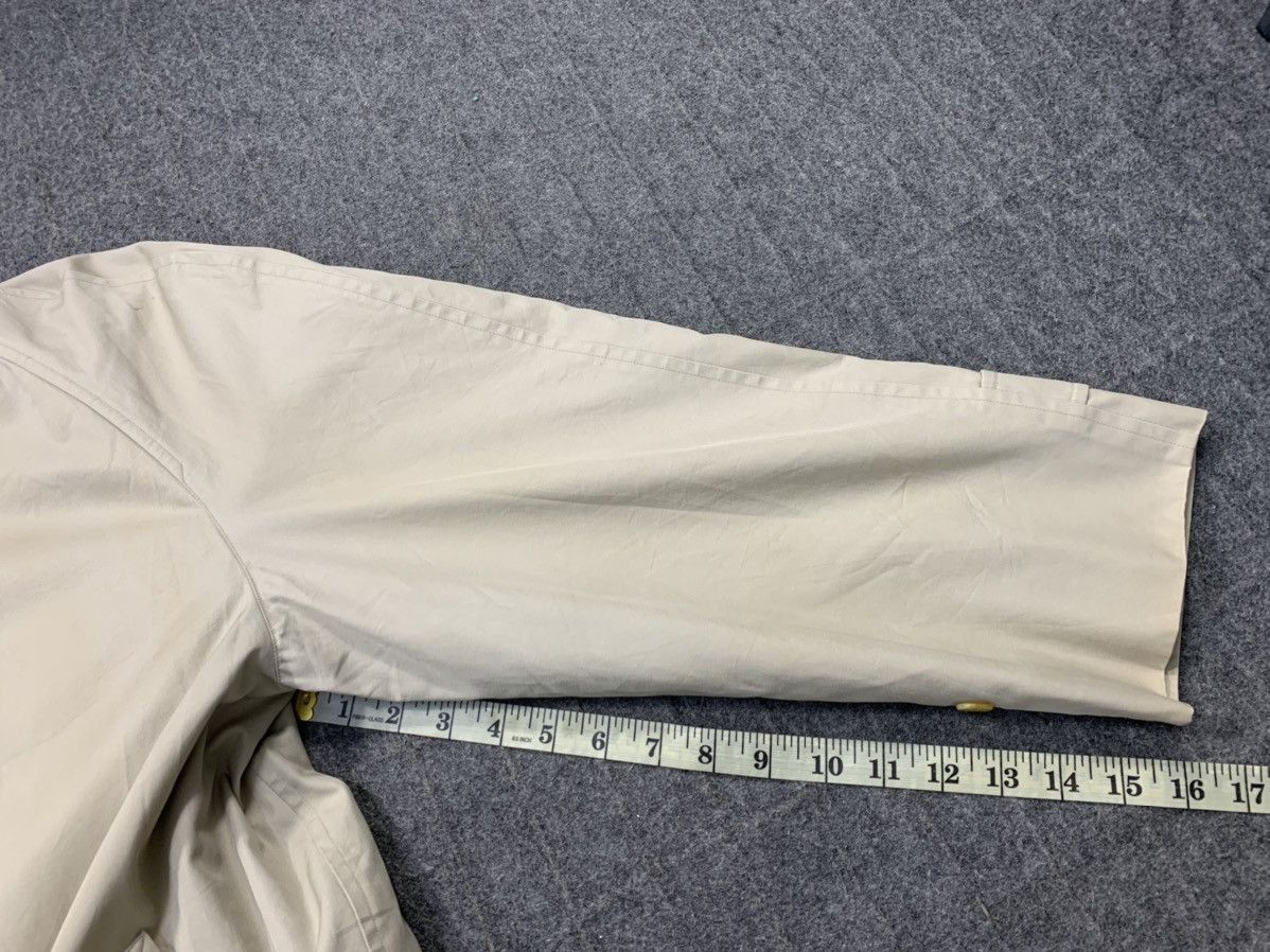 Burberry 90s Burberrys London Trech Coat Jacket Checked Monogram Size US M / EU 48-50 / 2 - 11 Thumbnail
