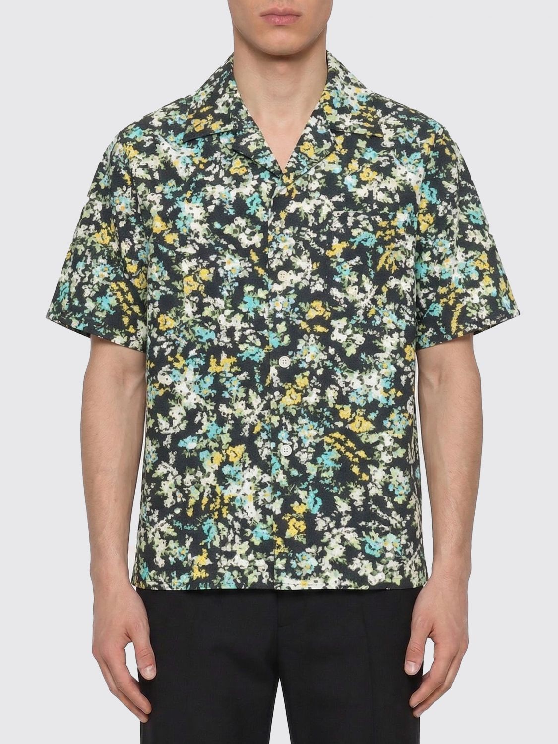 Valentino Valentino Shirt Men Black Size US S / EU 44-46 / 1 - 1 Thumbnail