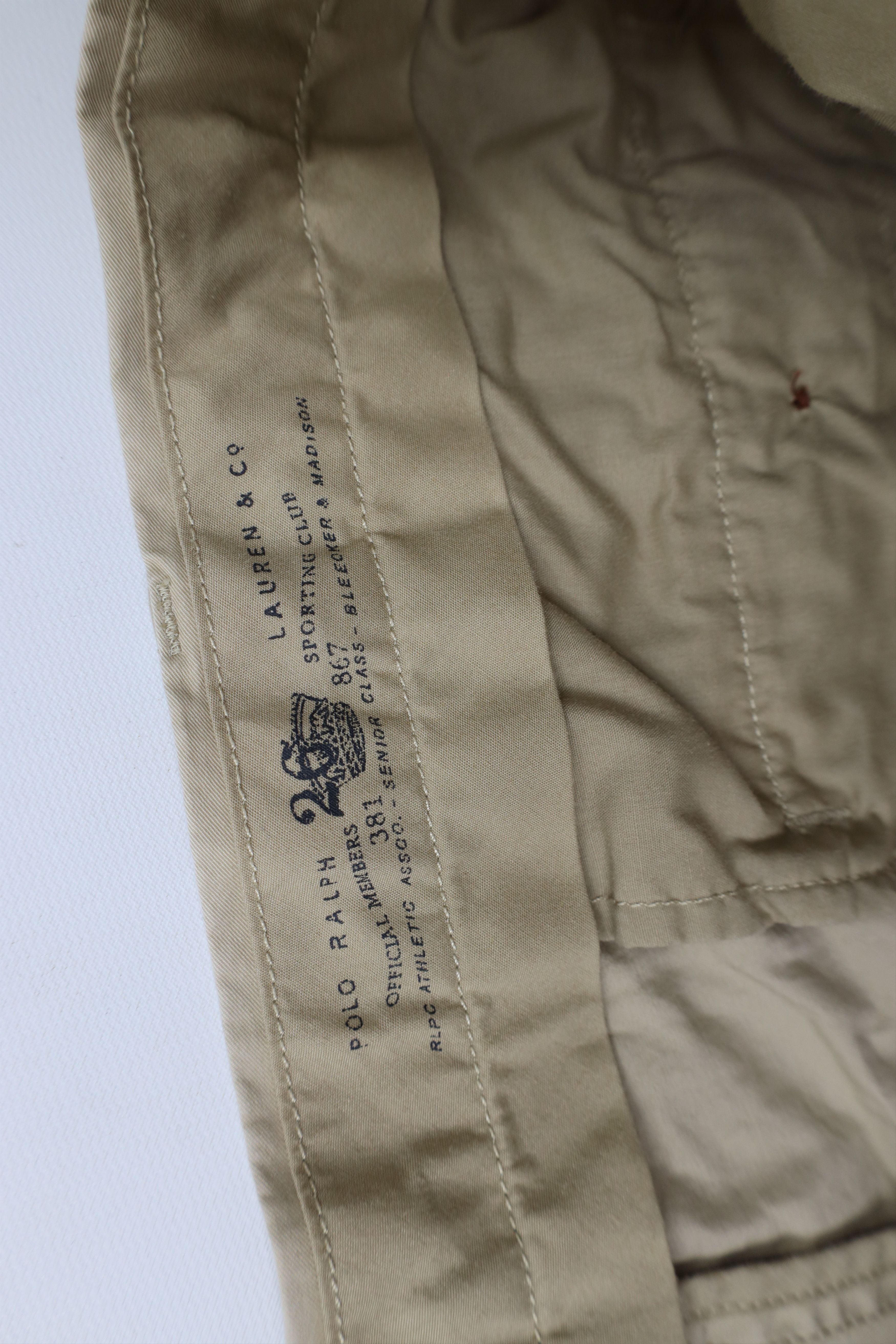 Ralph Lauren × Vintage Vintage Ralph Lauren Wide Leg Suffield Chino Pants Cotton Size US 42 / EU 58 - 6 Thumbnail