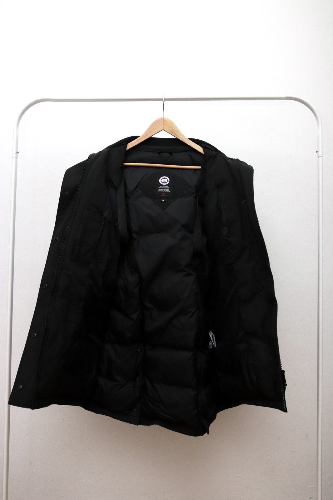 Canada Goose Canada Goose Black Down Parka Adjustable Waist Modern Fit Size S / US 4 / IT 40 - 4 Thumbnail