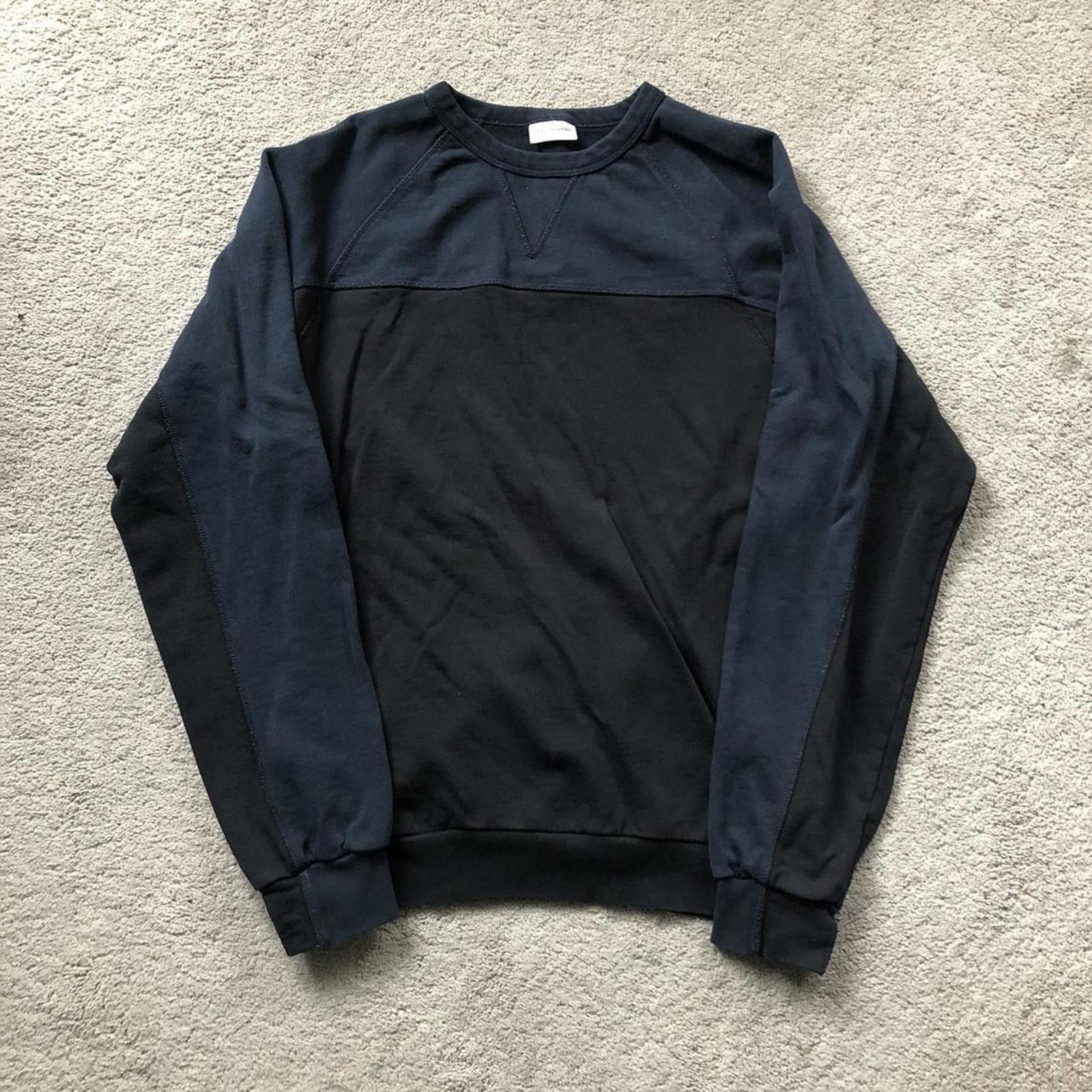 Dries Van Noten Dries Van Noten Tonal Side Zip Crewneck Jumper Sweatshirt Size US M / EU 48-50 / 2 - 1 Thumbnail