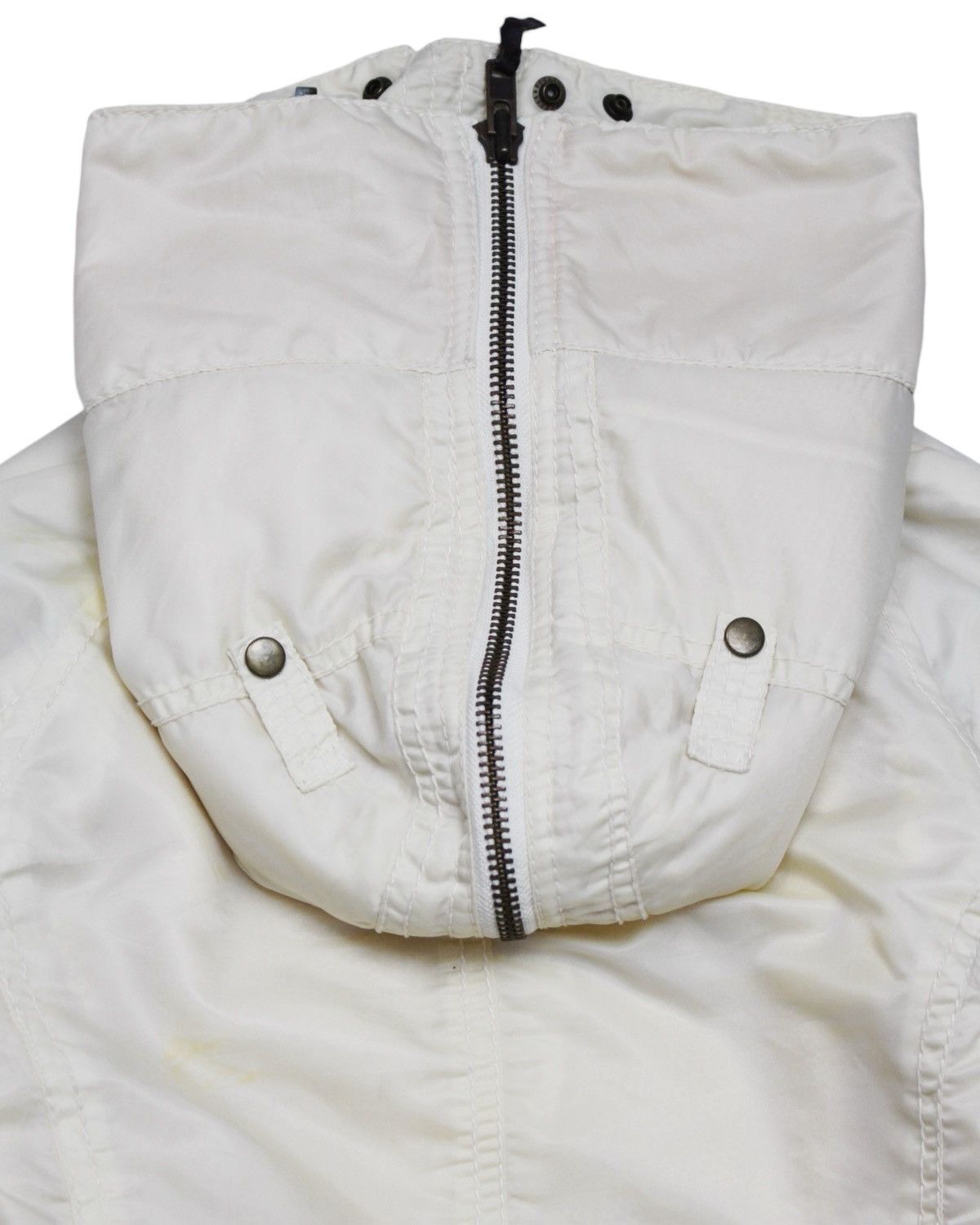 GOA 2000S GOA JAPAN IVORY HOODED FISHTAIL PARKA SHERPA LINED Size US S / EU 44-46 / 1 - 4 Thumbnail