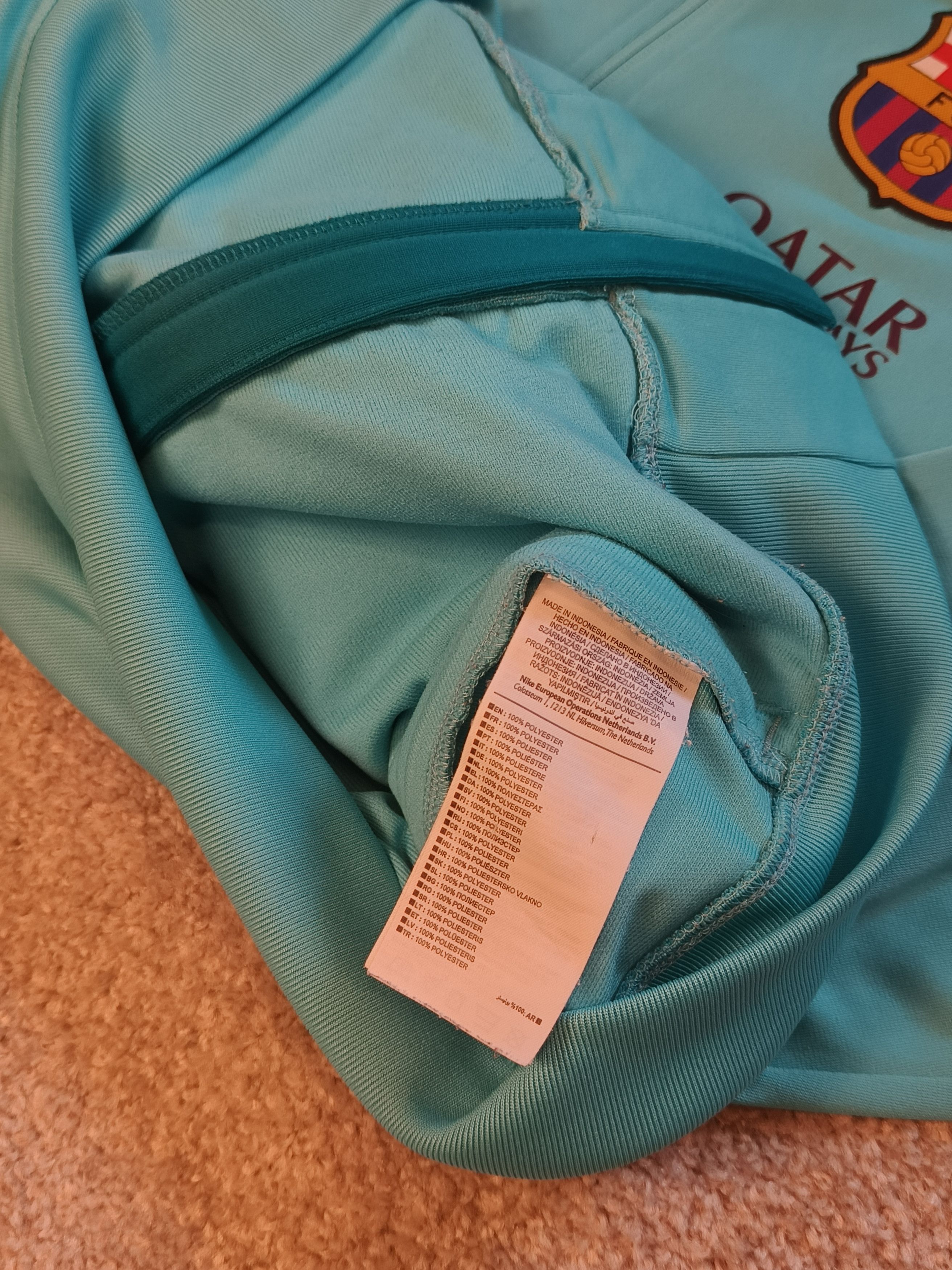 Nike Nike FC Barcelona Squad Sideline Track Jacket 2014-15 Size US S / EU 44-46 / 1 - 5 Thumbnail