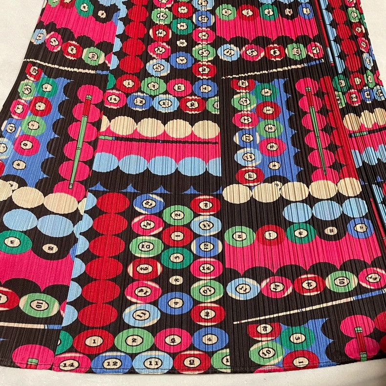 Issey Miyake Issey Miyake size:5 Snooker table tennis pleated skirt Size 23" - 6 Thumbnail