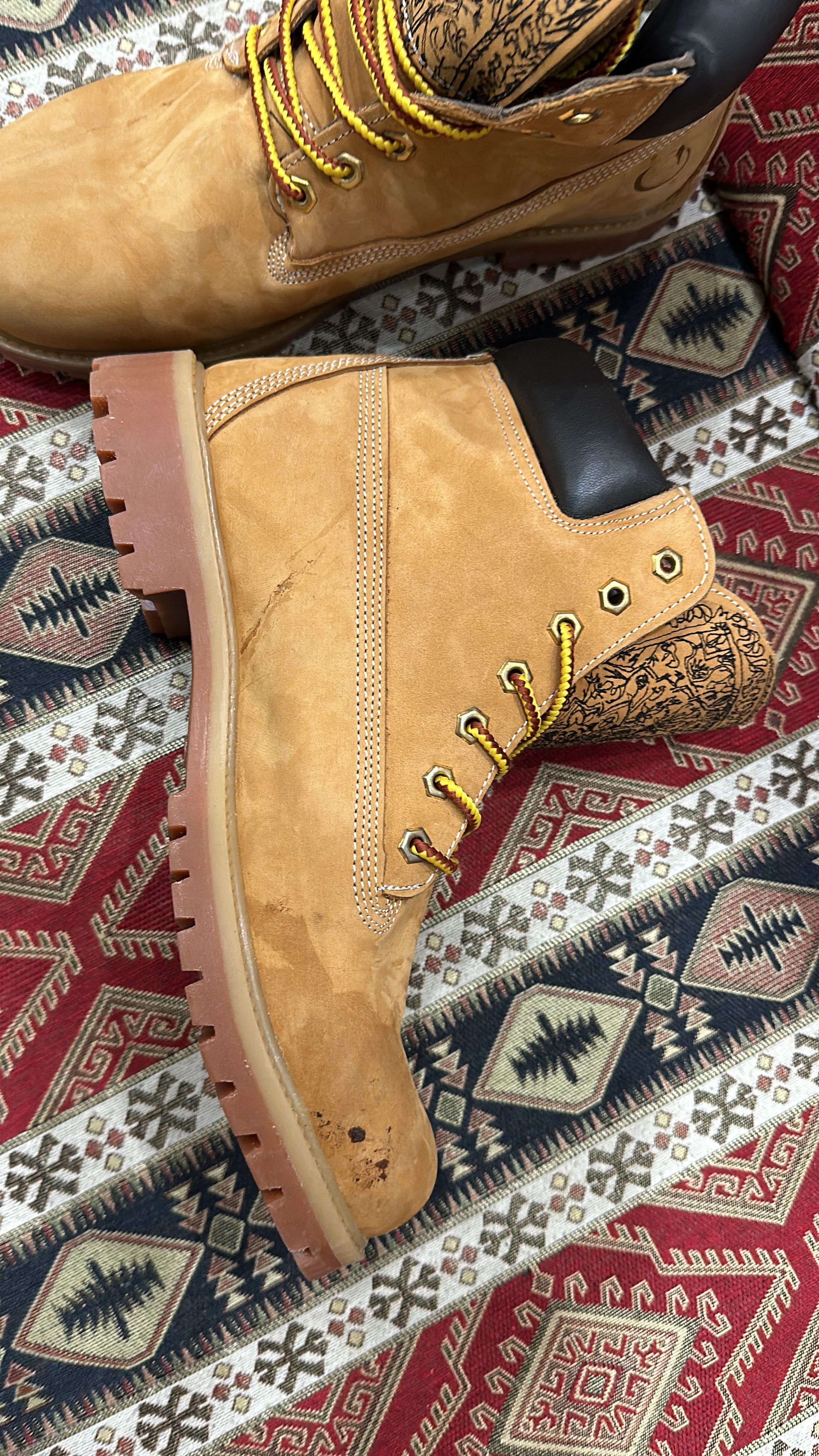 Derschutze Derschütze "yasmin v3" Boots Size 45 Timberland Style Size US 11 / EU 44 - 5 Thumbnail