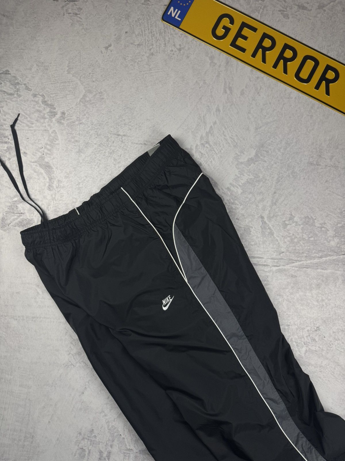 Nike × Vintage NIKE VINTAGE BASIC LOGO OVERSIZE BAGGY PANTS Size US 34 / EU 50 - 4 Thumbnail