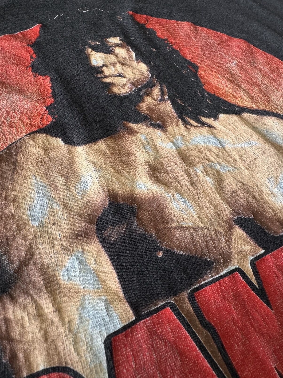 Vintage 1988 Rambo 3 III Movie Rocky Balboa Cobra 80s Stallone Shirt Size US XL / EU 56 / 4 - 8 Thumbnail