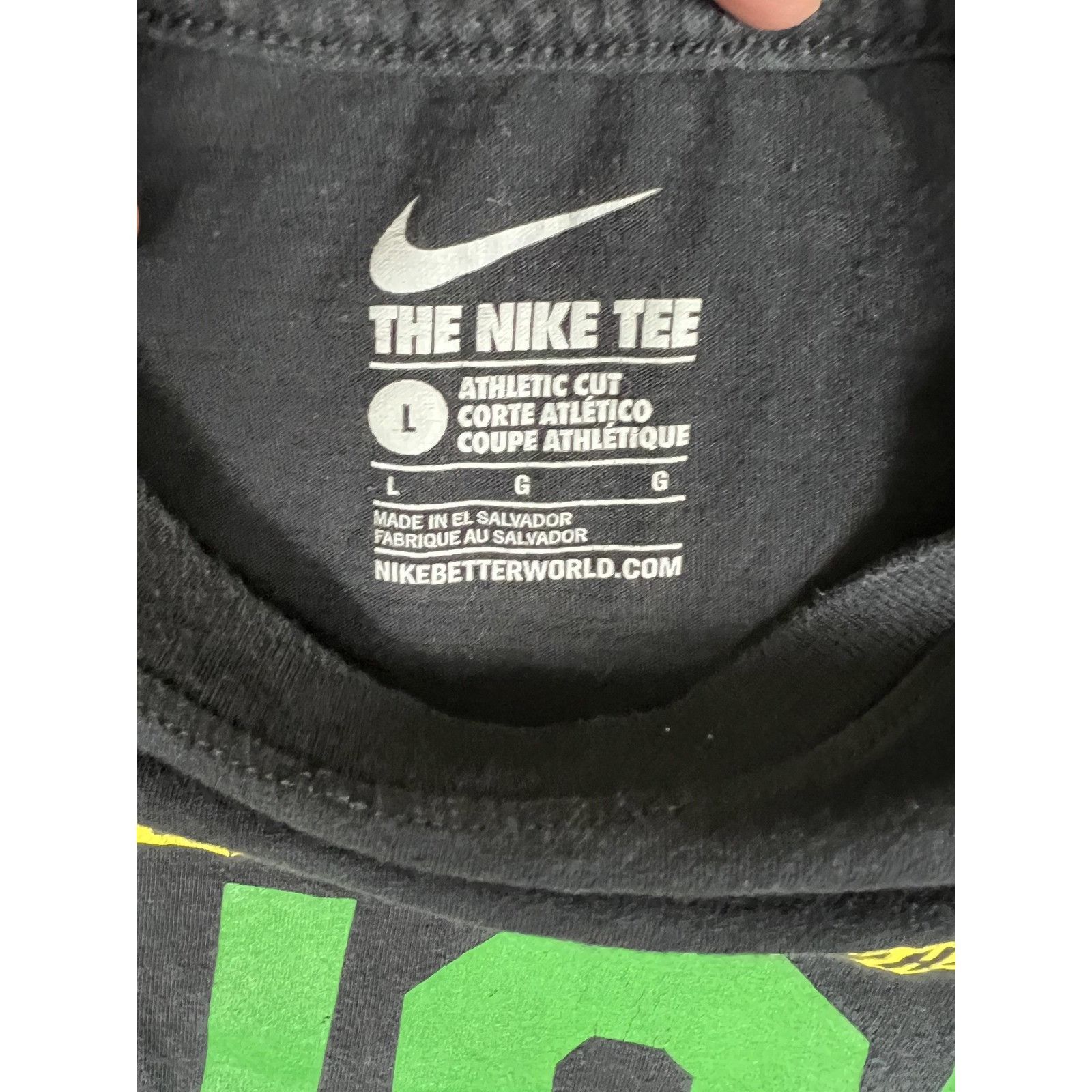 Nike Oregon Ducks Shirt Women's Large Black NCAA Nike Won Not Don Size L / US 10 / IT 46 - 6 Thumbnail