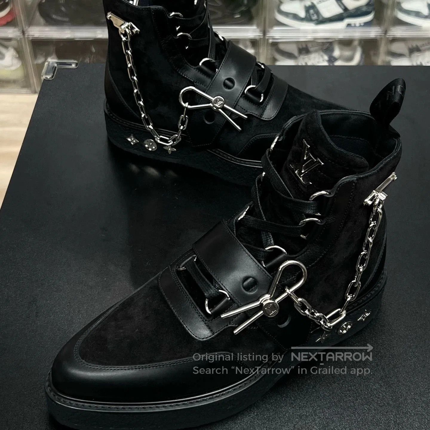 Louis Vuitton lv creeper short boots black size uk5.5. Size US 6 / EU 39 - 1 Thumbnail