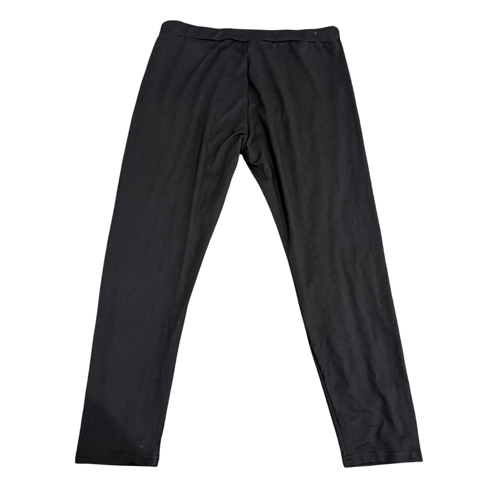 Shein Women's Plus Basic Leggings in Black, Size 3XL Size 42" / US 20 - 2 Thumbnail