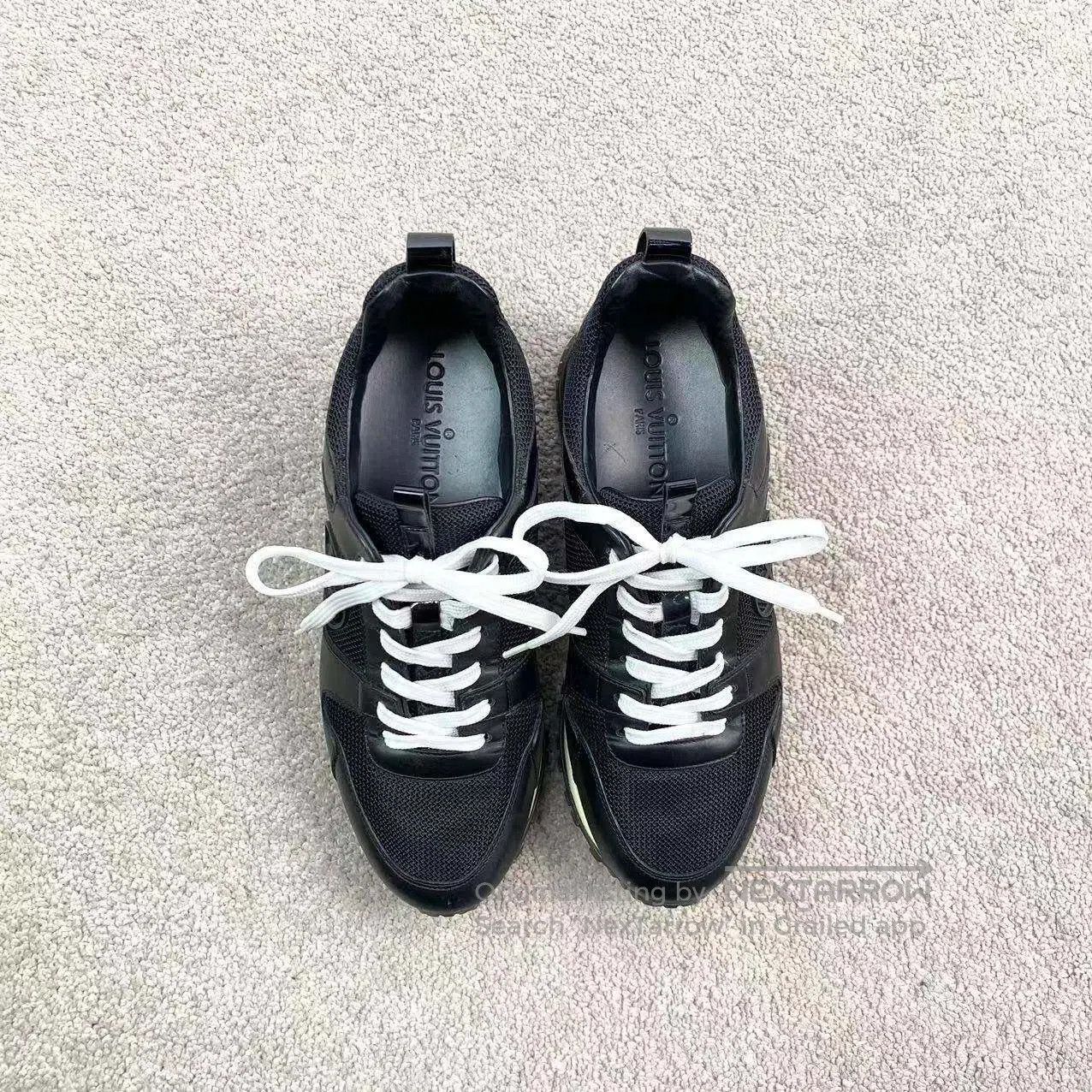 Louis Vuitton Louis Vuitton Black logo print casual shoes| Size US 5.5 / IT 35.5 - 3 Thumbnail