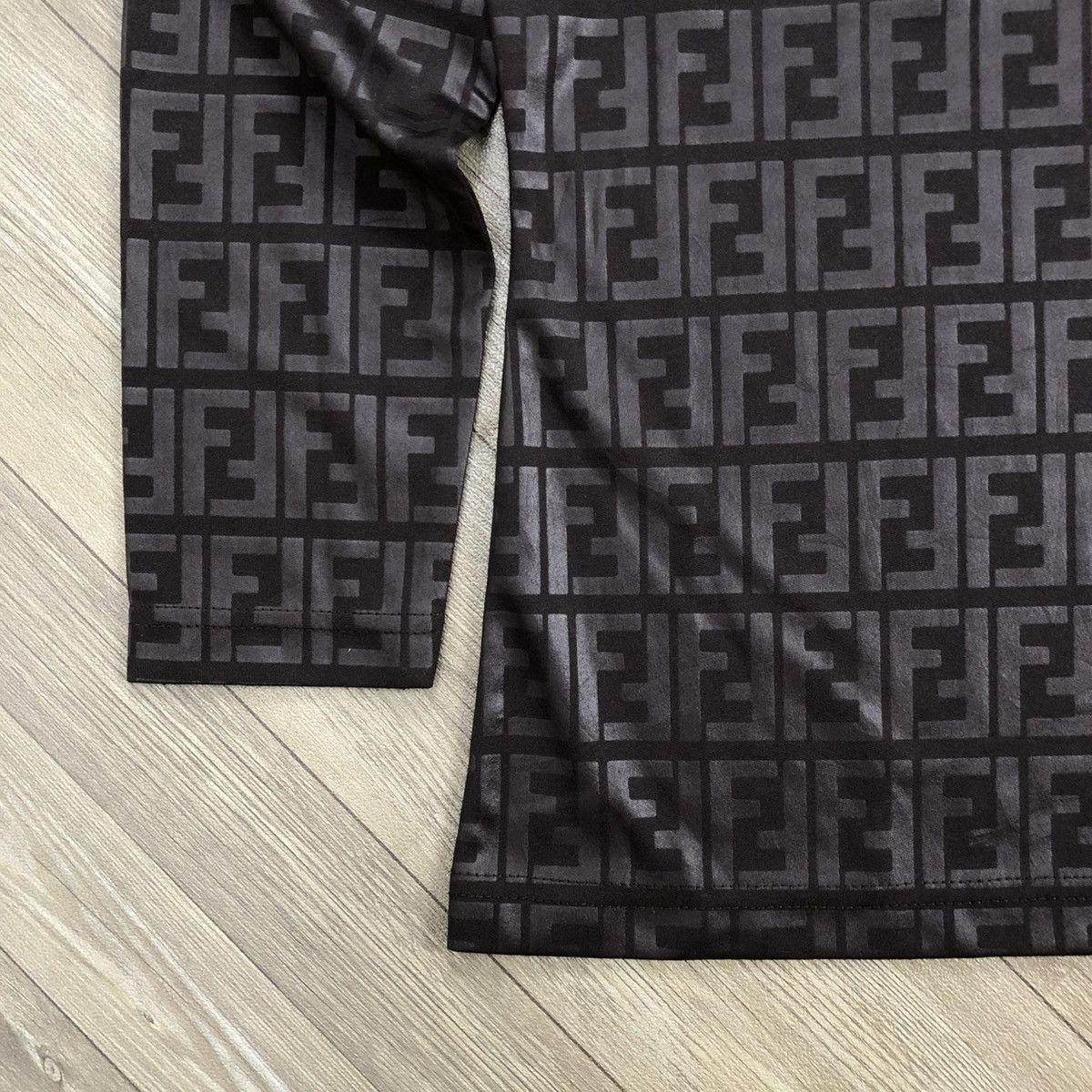 Fendi Vintage Fendi Monogram Full Print Logo Long Sleeve Size US M / EU 48-50 / 2 - 6 Thumbnail