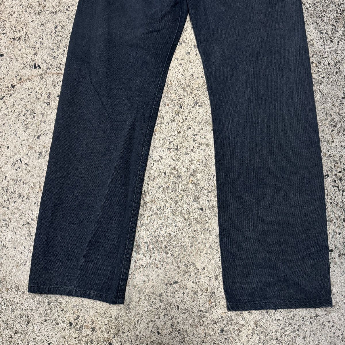 Levi's Vintage Levi’s 501 Dark Blue Denim Jeans ERD Grunge Chrome Size US 34 / EU 50 - 9 Thumbnail