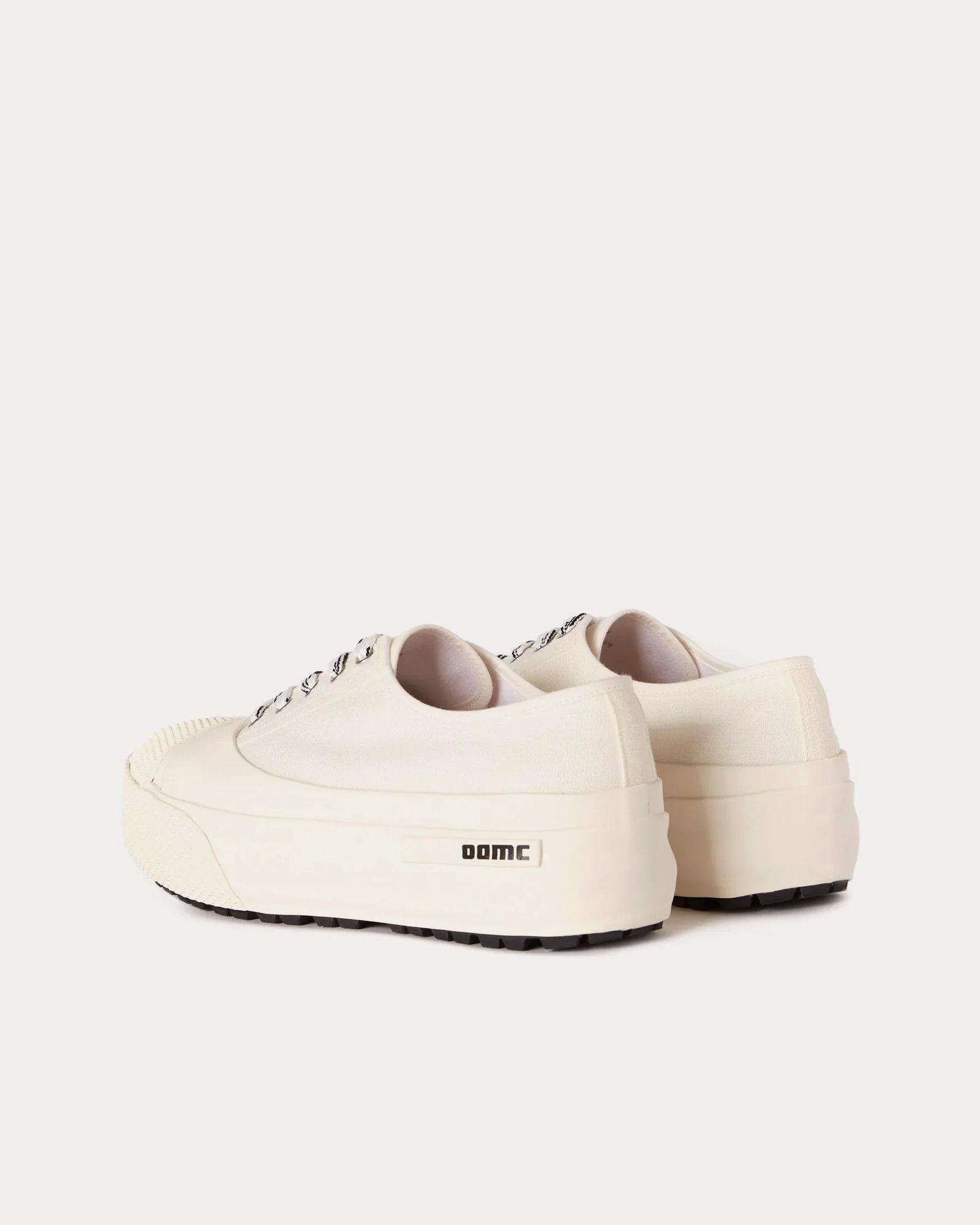 OAMC o1y0225 Logo Low-Top Sneakers in Ivory Size US 8 / EU 41 - 3 Thumbnail