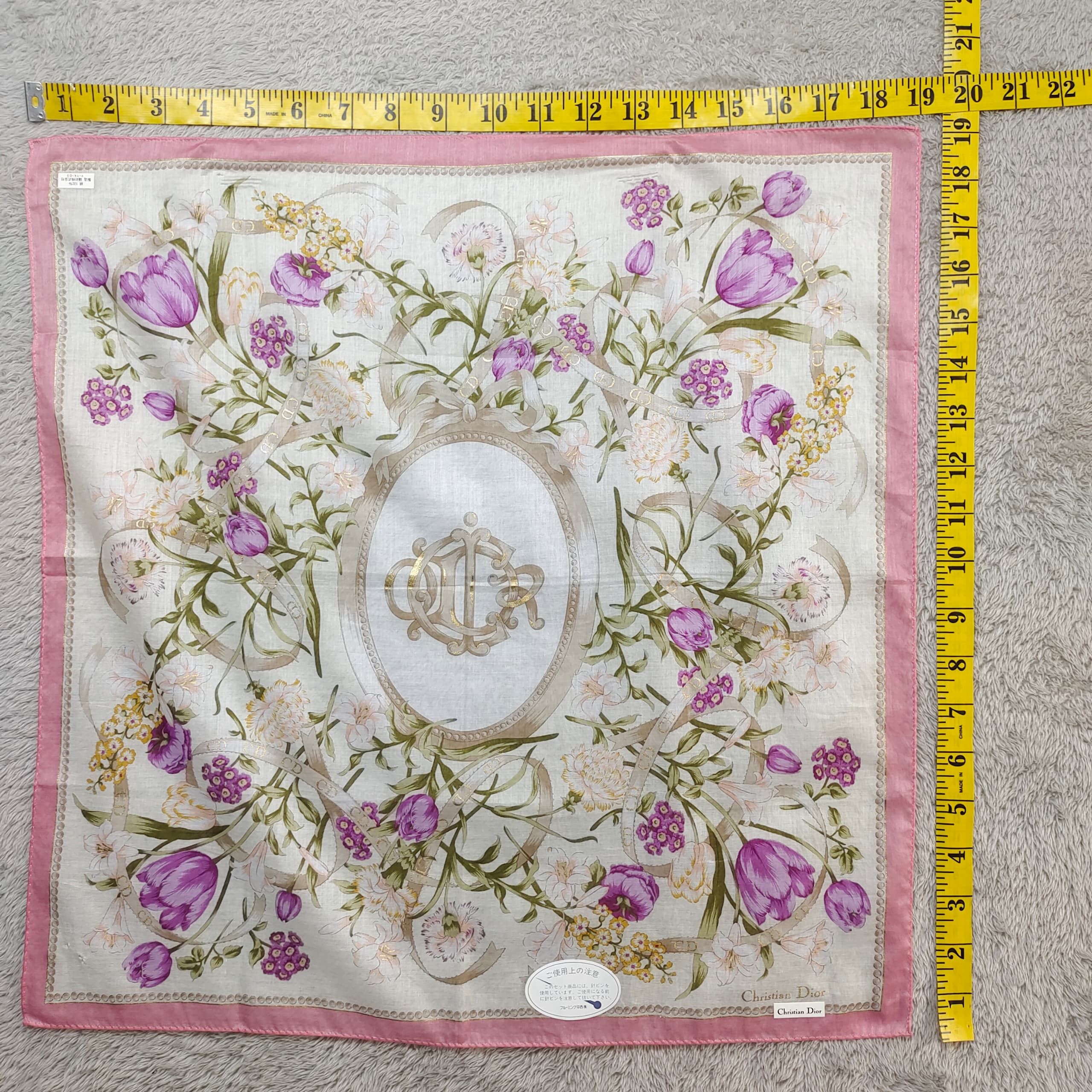 Christian Dior Monsieur Christian Dior Collection- Floral /Stripe / Color Block Size ONE SIZE - 18 Thumbnail