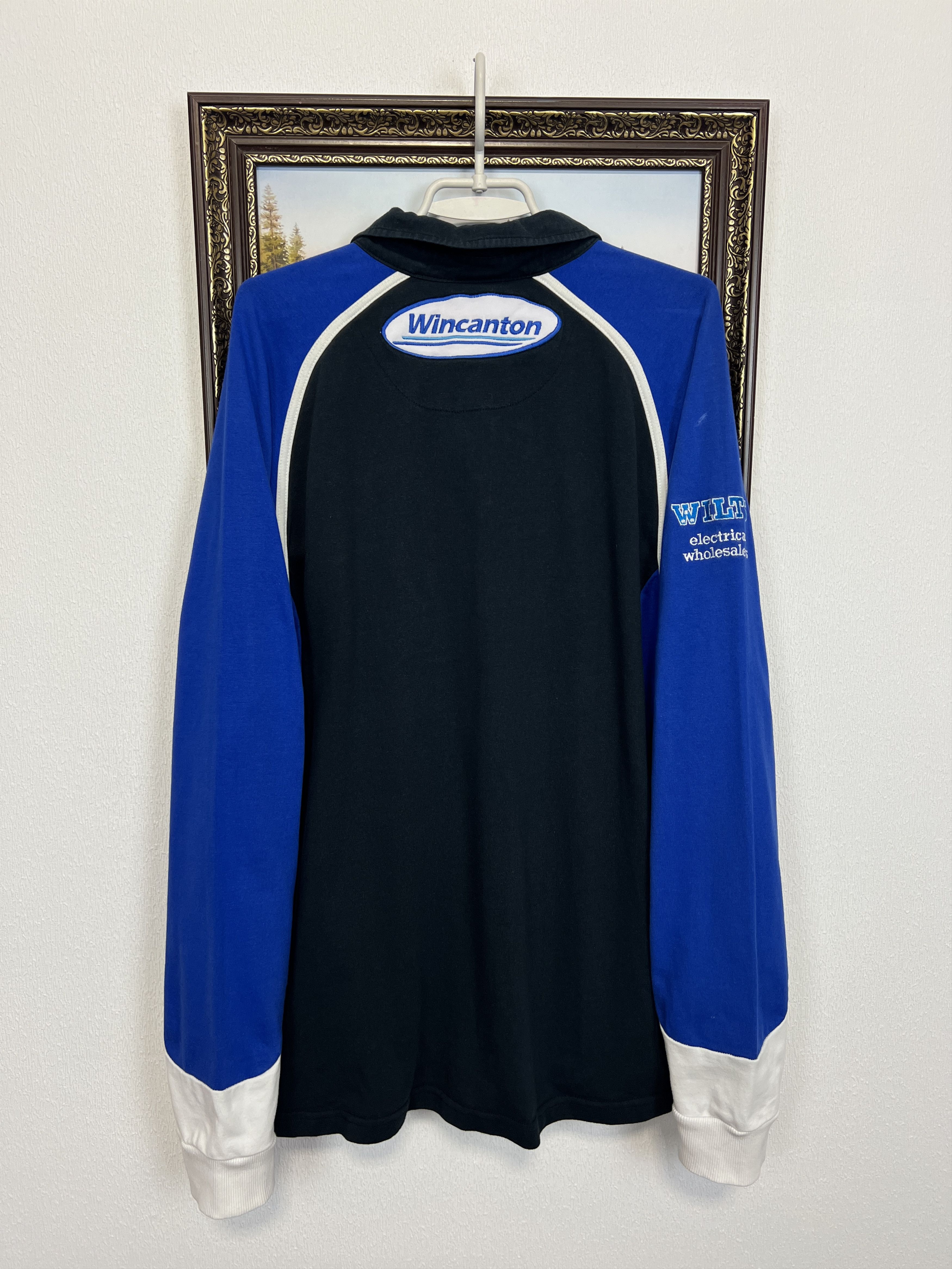 Puma Bath Rugby Union Long Sleeve Jersey Shirt Trikot Rare Size US XL / EU 56 / 4 - 8 Thumbnail
