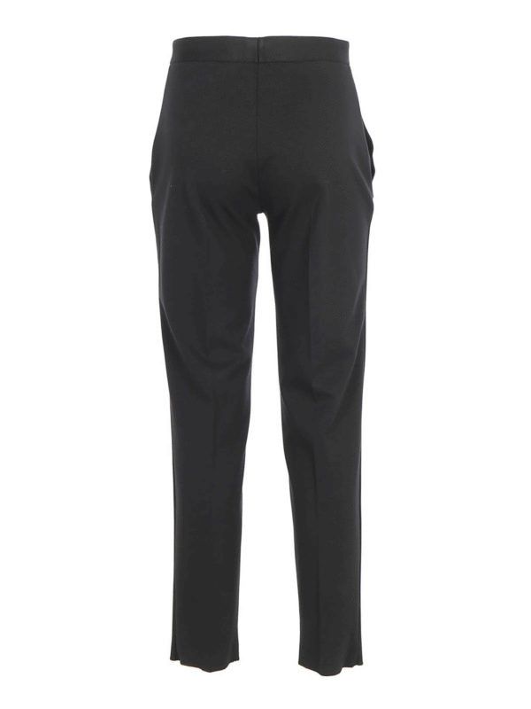 Salvatore Ferragamo o1y0426 Sweatpant in Black Size 30" / US 8 / IT 44 - 2 Thumbnail