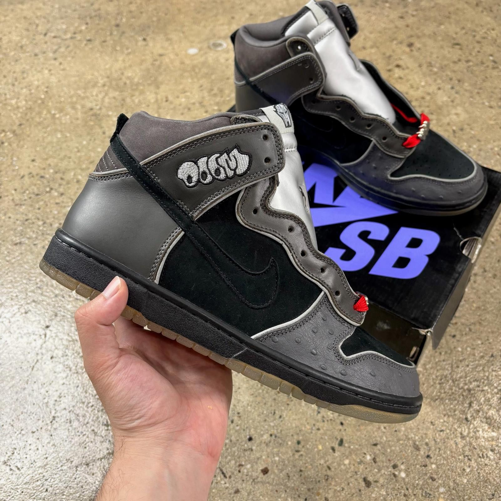 Nike Nike MF DOOM Nike SB Size US 9.5 / EU 42-43 - 3 Thumbnail