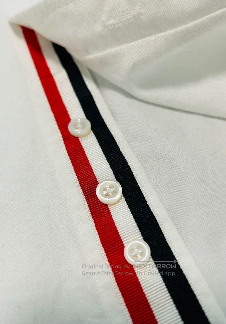 Thom Browne Thom Browne Oxford cloth striped shirt Size US S / EU 44-46 / 1 - 6 Thumbnail
