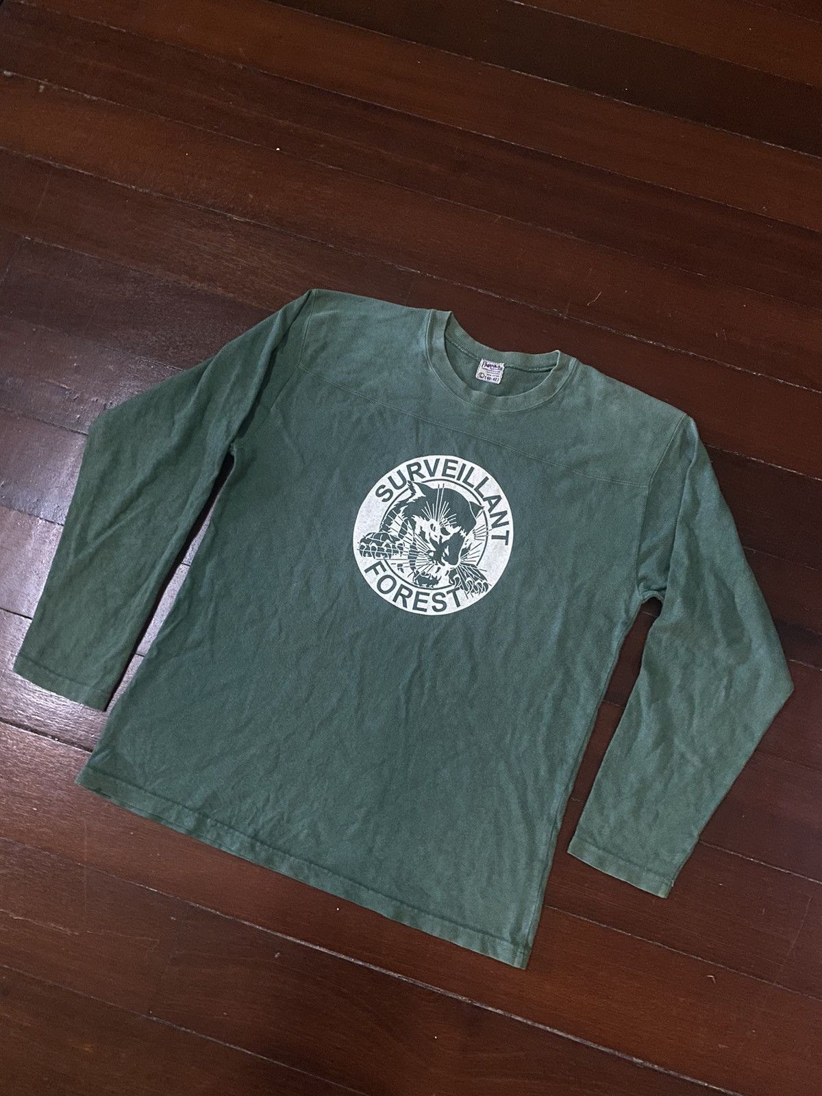 Iron Heart GRAIL🔥 Pherrows SURVEILLANT FOREST HEAVY LONG SLEEVE JAPAN Size US L / EU 52-54 / 3 - 4 Thumbnail