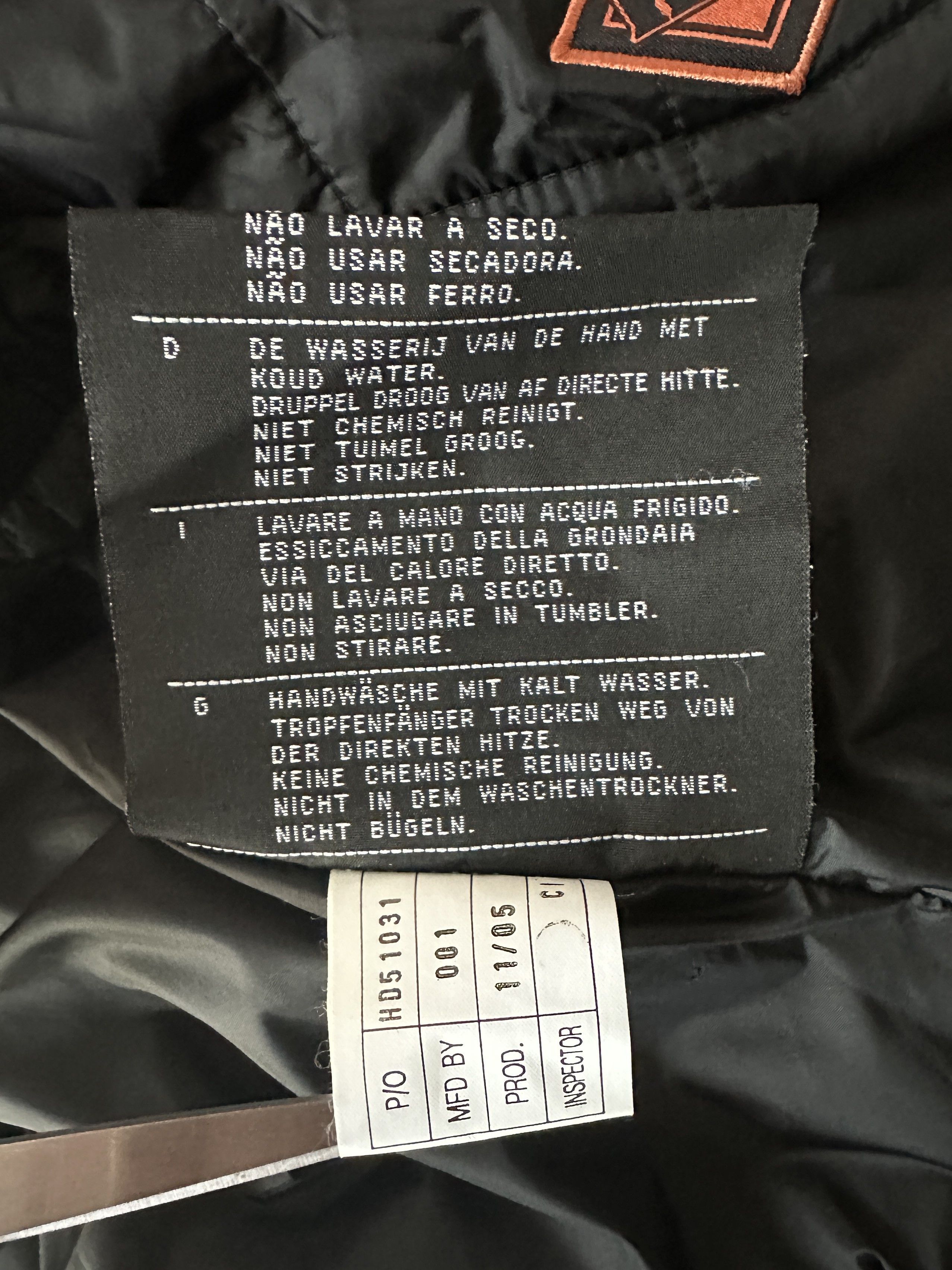 Harley Davidson HARLEY DAVIDSON Quilted Nylon Jacket S Motorcycle Clothing Size S / US 4 / IT 40 - 19 Thumbnail