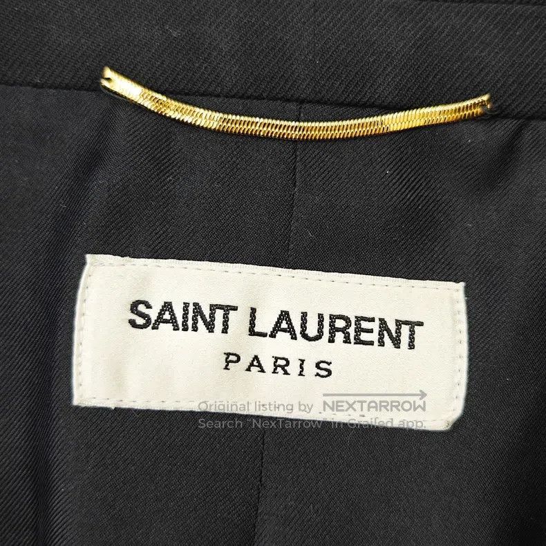 Saint Laurent Paris Saint Laurent Paris blazer Size M / US 6-8 / IT 42-44 - 4 Thumbnail